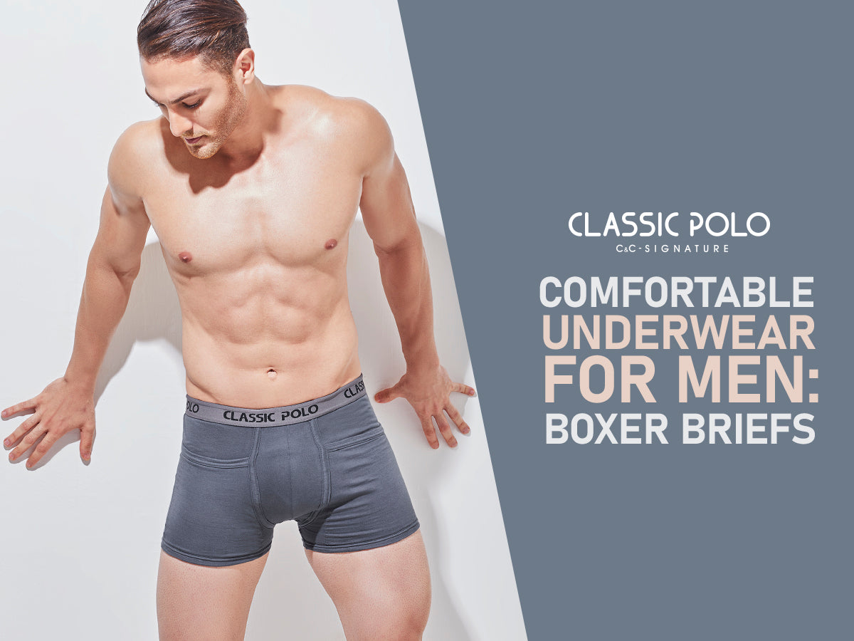 Mens Classic Athletic Underwear by Clever with a One-of-a-Kind Colour