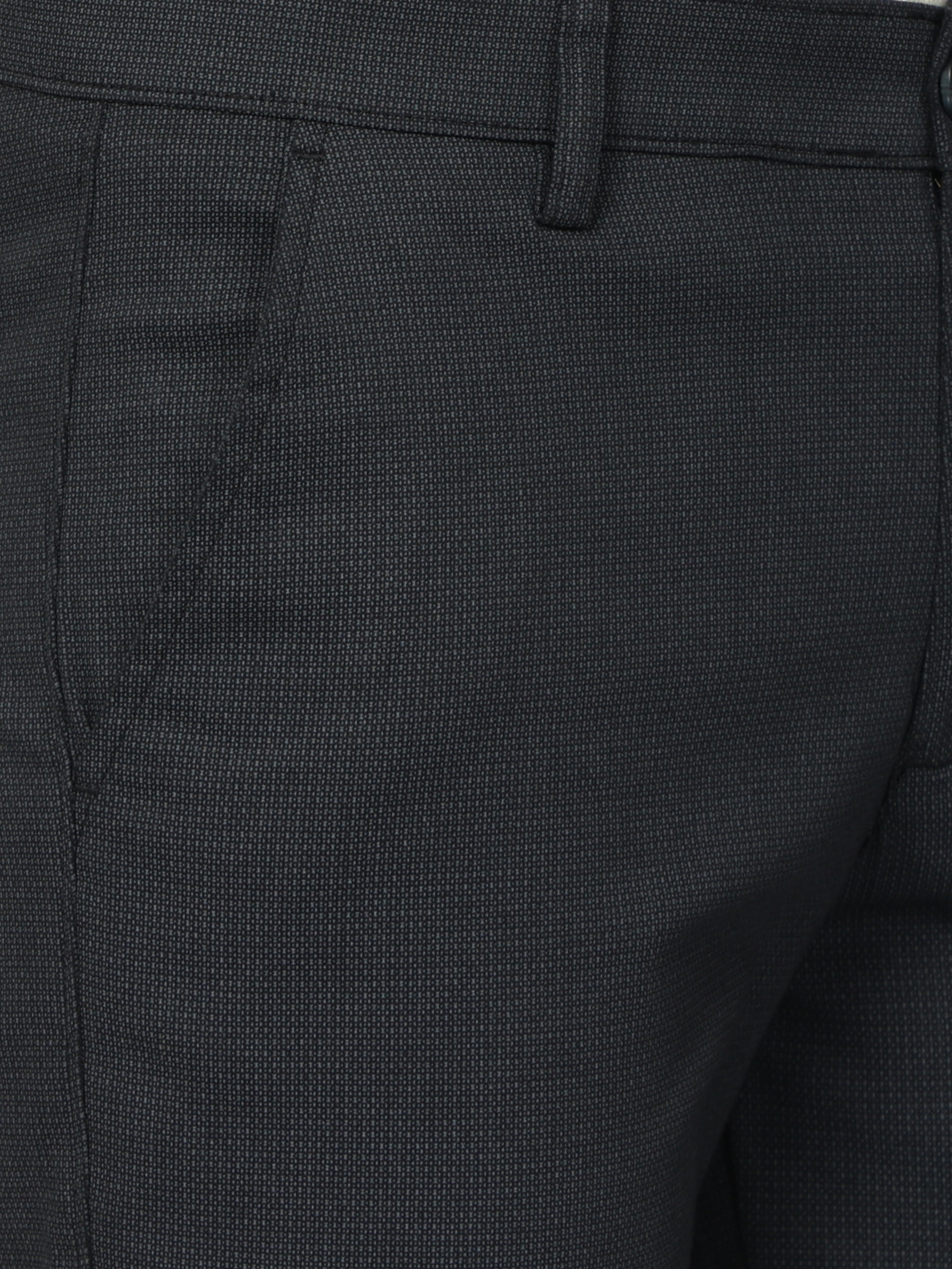 CP BRO Mens Chiesel Fit Solid Black Color Trousers | Tbo2-13 A-Blk-Cf-Ly