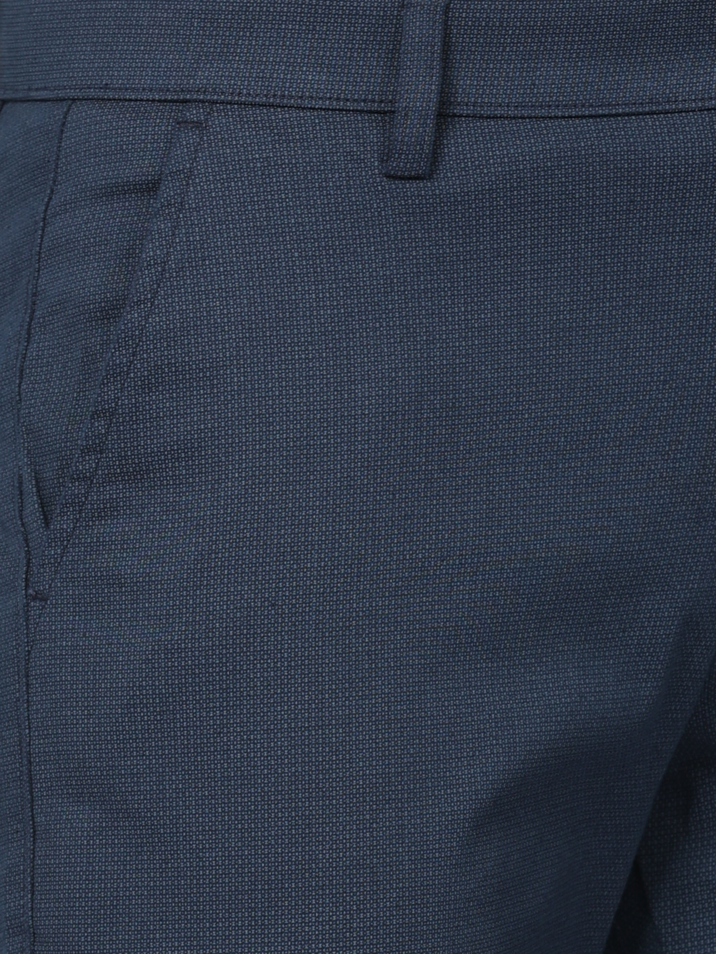 CP BRO Mens Chiesel Fit Solid Navy Color Trousers | Tbo2-13 B-Nvy-Cf-Ly