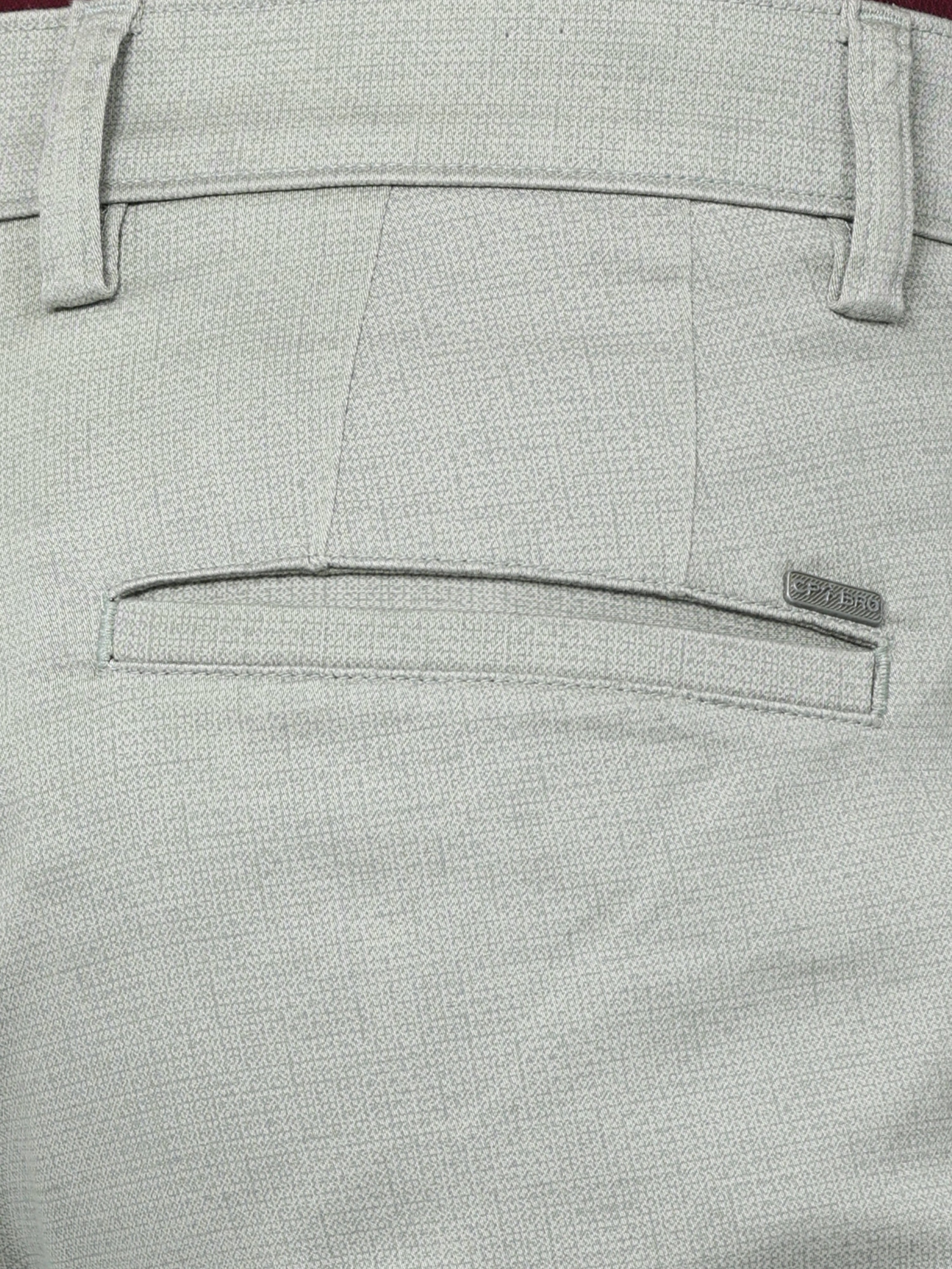 CP BRO Mens Chiesel Fit Solid Grey Color Trousers | Tbo2-12 A-Olv-Cf-Ly