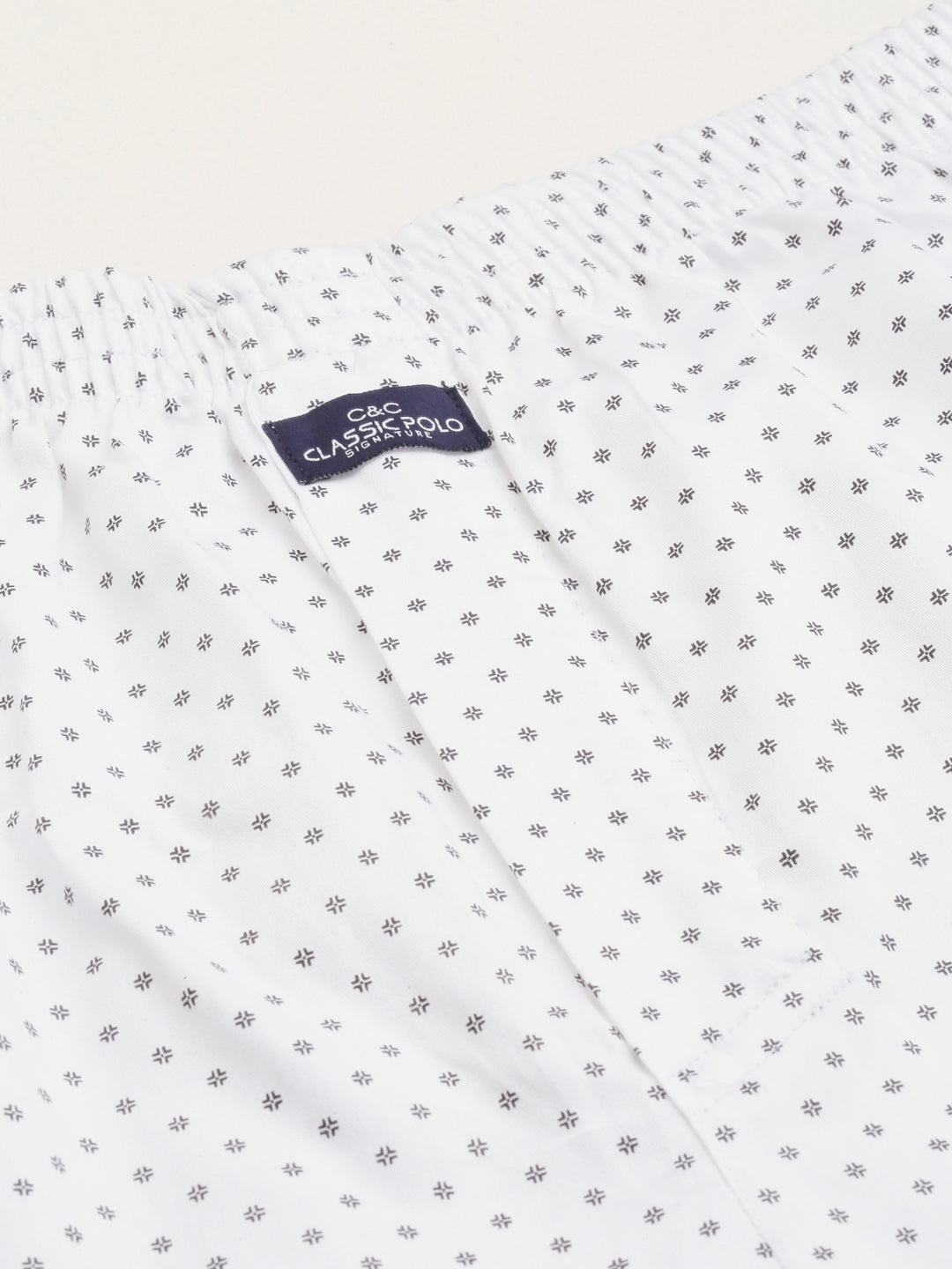 Classic Polo Men's All-Over Print Slim Fit Cotton Boxer Shorts Pack Of 2 | BXT-120-PRT-PRT
