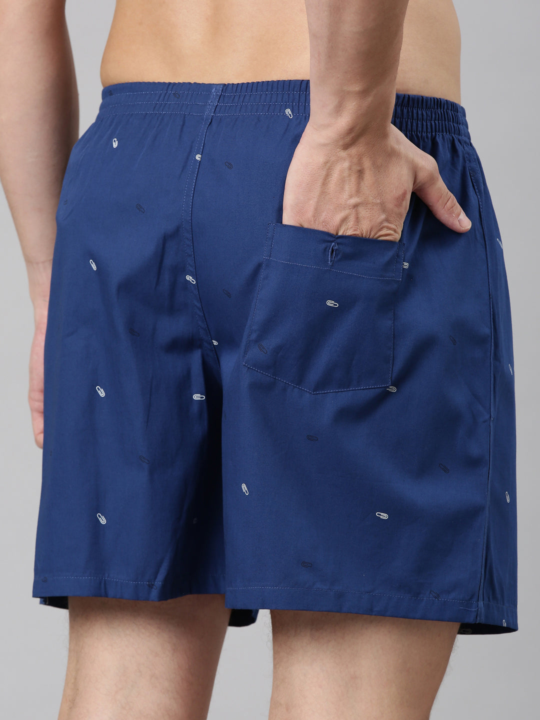 Classic Polo Men's All-Over Print Slim Fit Cotton Boxer Shorts Pack Of 2 | BXT-107-PRT-PRT