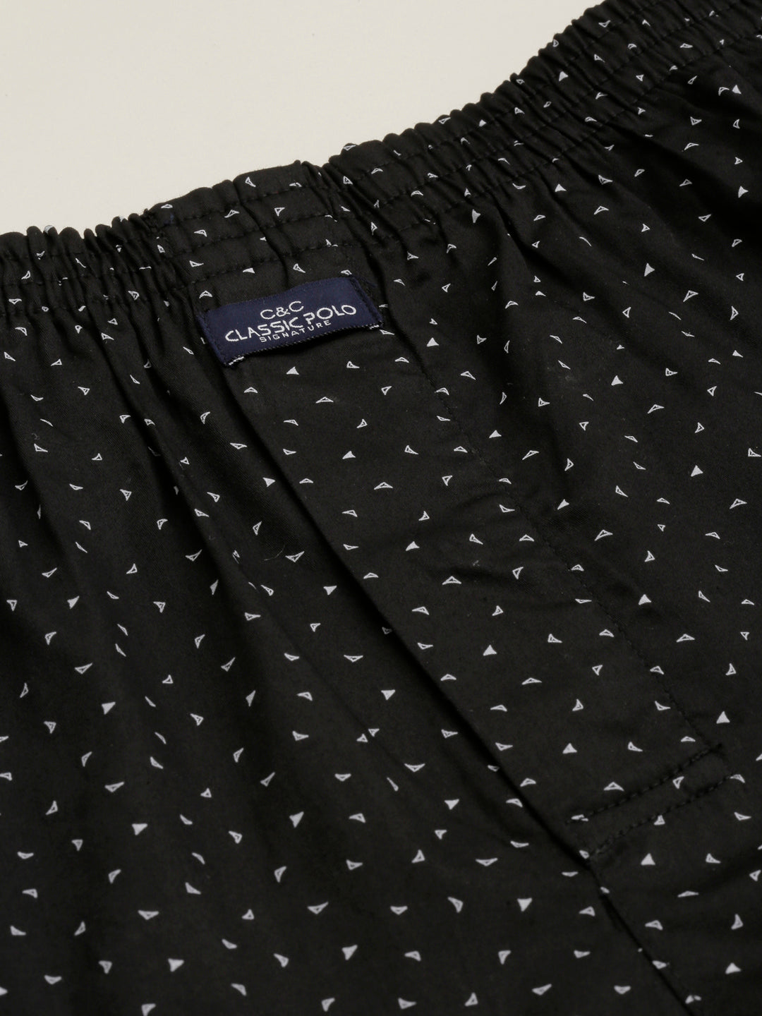Classic Polo Men's All-Over Print Slim Fit Cotton Boxer Shorts Pack Of 2 | BXT-109-CHK-PRT