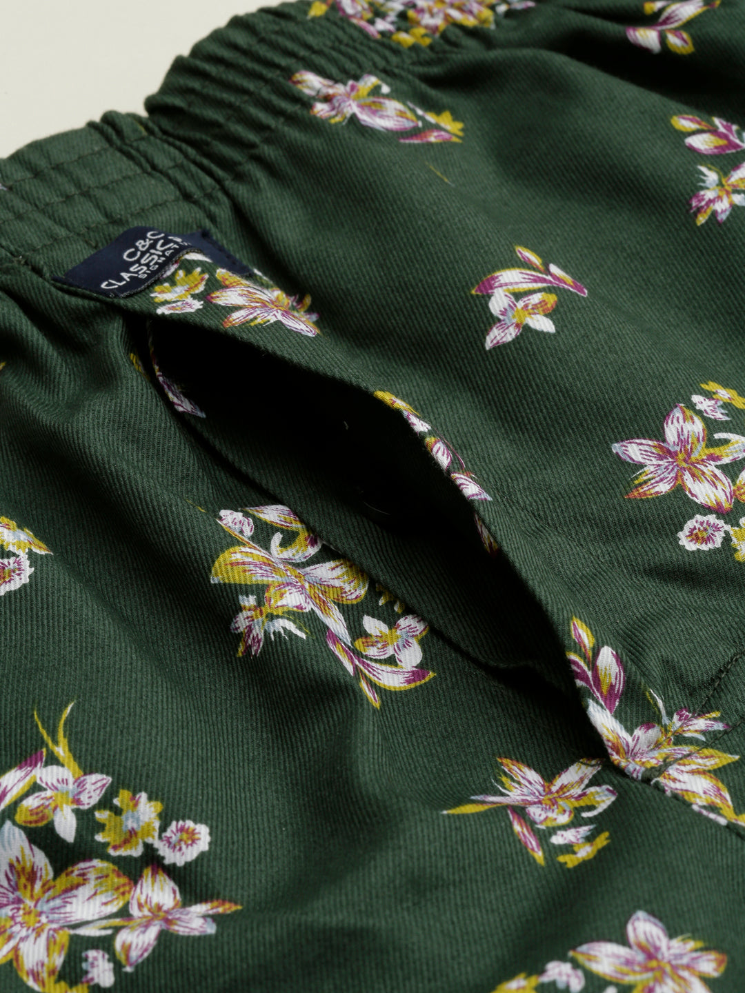 Classic Polo Men's All-Over Print Slim Fit Cotton Boxer Shorts Pack Of 2 | BXT-118-PRT-PRT