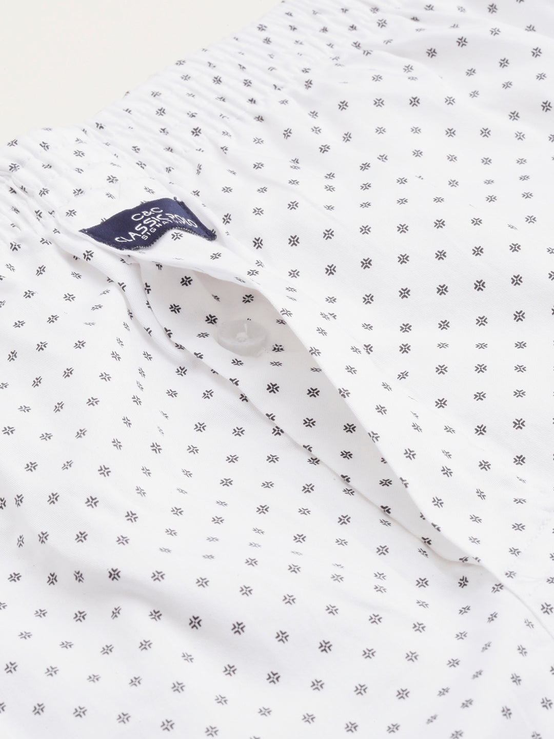 Classic Polo Men's All-Over Print Slim Fit Cotton Boxer Shorts Pack Of 2 | BXT-120-PRT-PRT