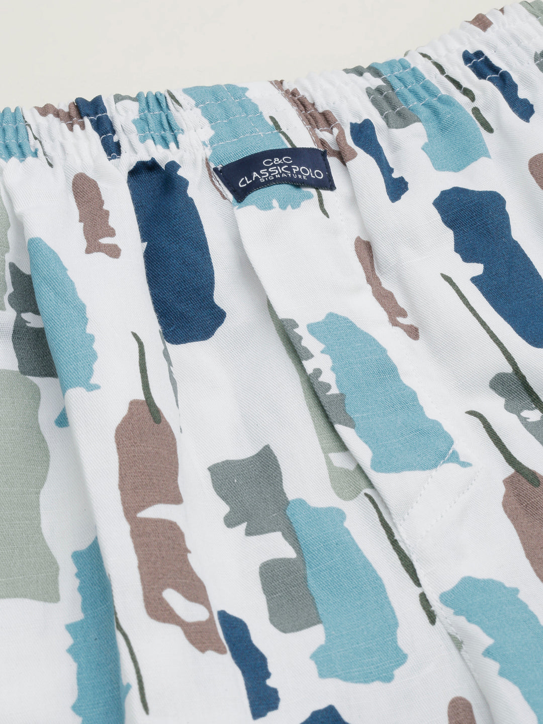 Classic Polo Men's All-Over Print Slim Fit Cotton Boxer Shorts Pack Of 2 | BXT-125-PRT-PRT