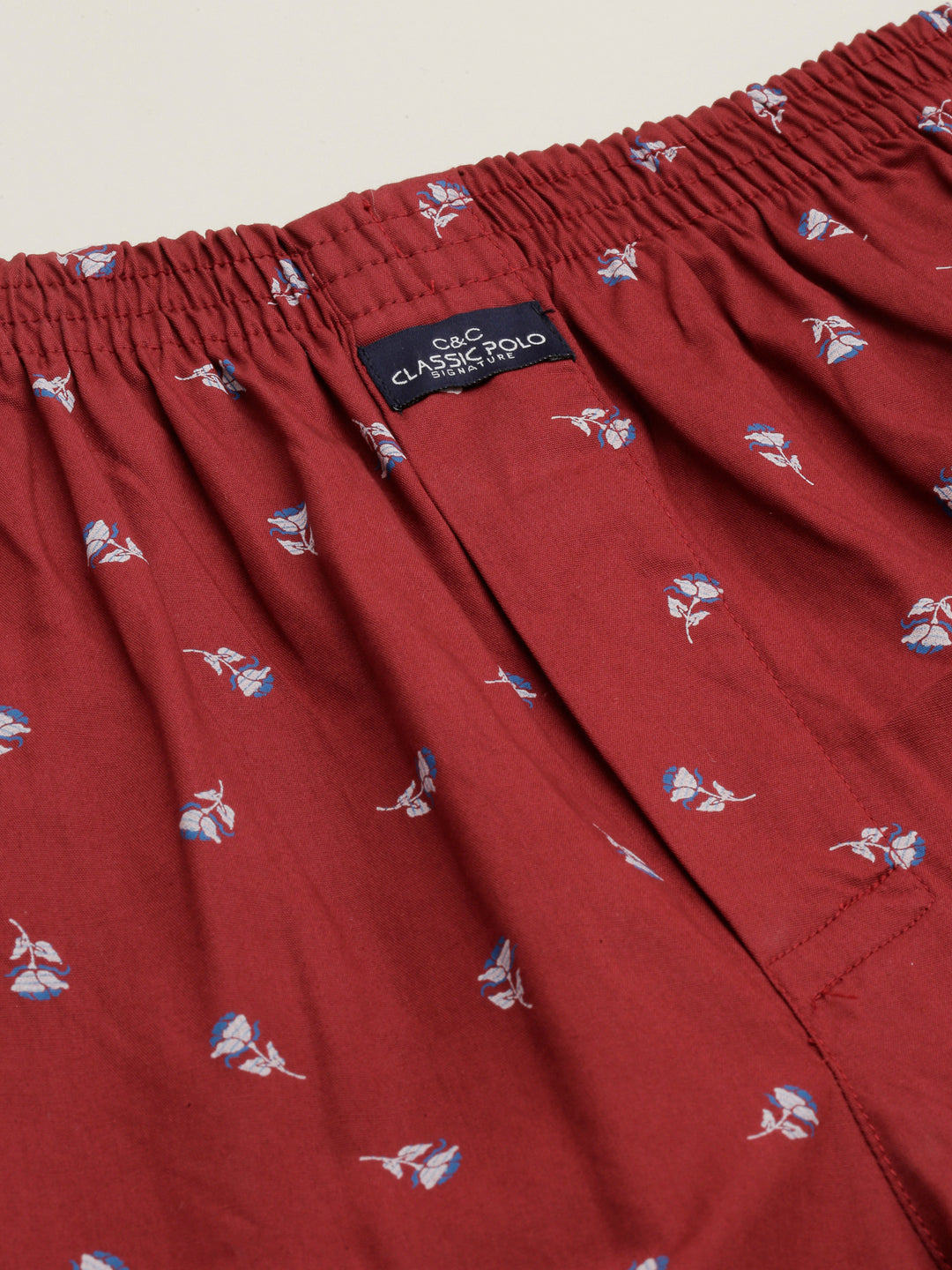 Classic Polo Men's All-Over Print/Solid Slim Fit Cotton Boxer Shorts Pack Of 2 | BXT-95-PRT-SLD