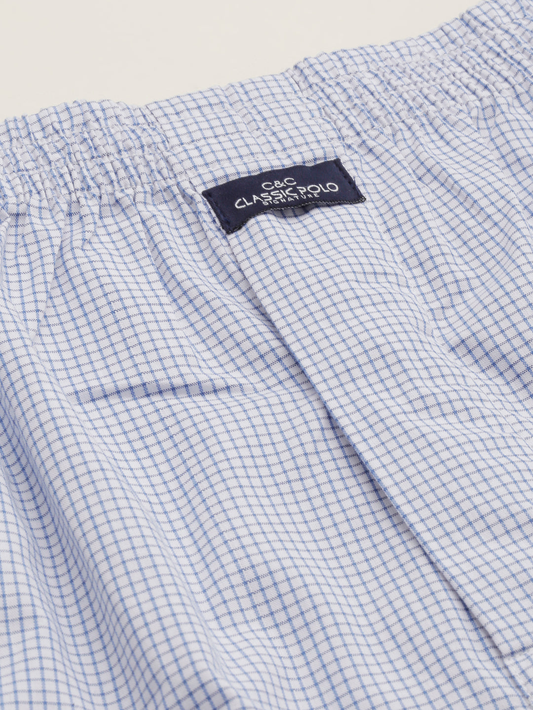 Classic Polo Men's All-Over Print/Checked Slim Fit Cotton Boxer Shorts Pack Of 2 | BXT-74-PRT-CHK