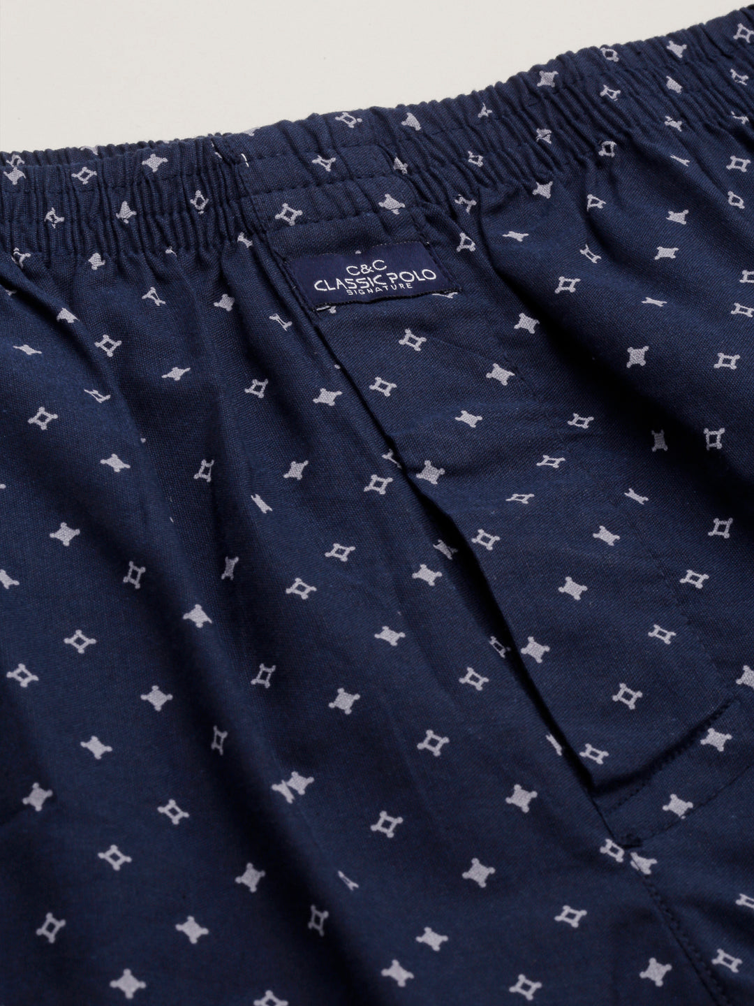 Classic Polo Men's All-Over Print Slim Fit Cotton Boxer Shorts Pack Of 2 | BXT-63-PRT-PRT