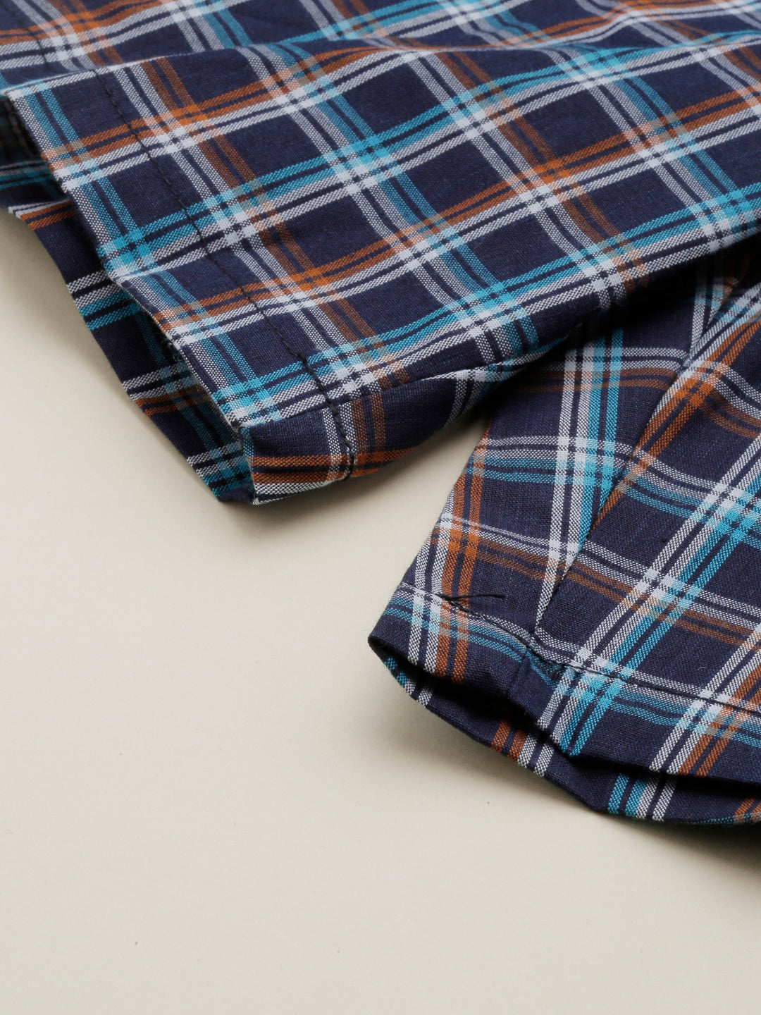 Classic Polo Men's Checked/Solid Slim Fit Cotton Boxer Shorts Pack Of 2 | BXT-54-CHK-SLD