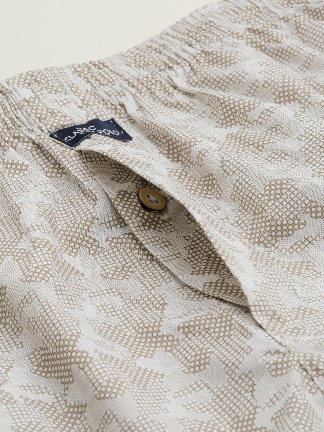 Classic Polo Men's All-Over Print Slim Fit Cotton Boxer Shorts Pack Of 2 | BXT-93-PRT-PRT