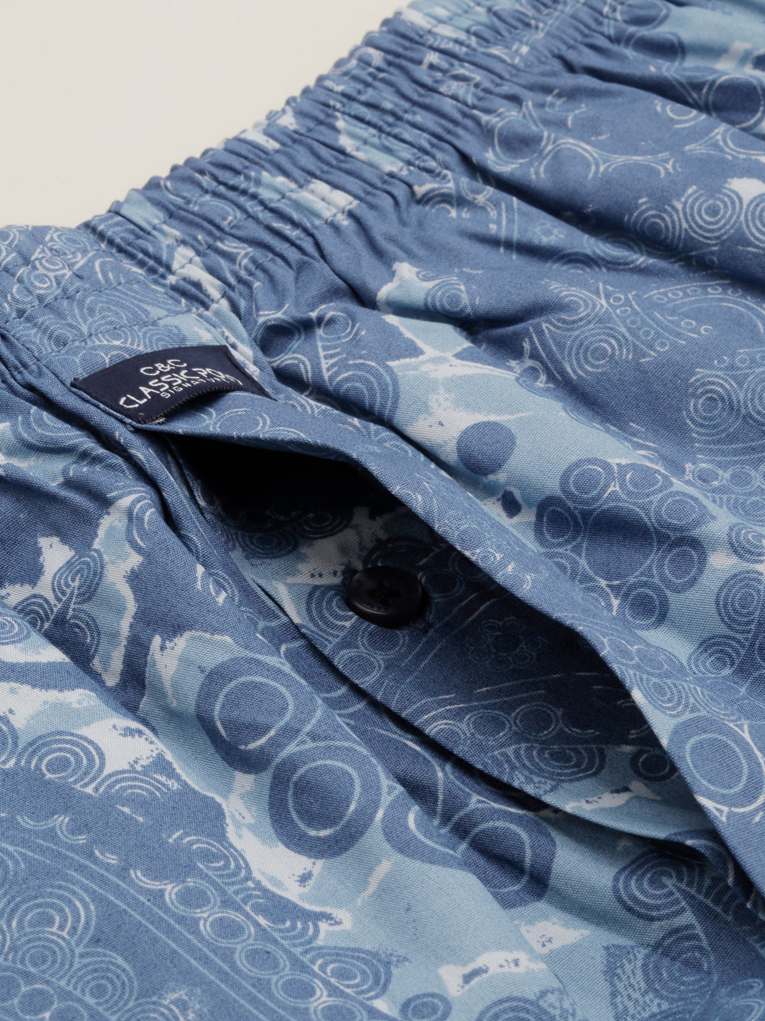 Classic Polo Men's All-Over Print/Solid Slim Fit Cotton Boxer Shorts Pack Of 2 | BXT-101-PRT-SLD