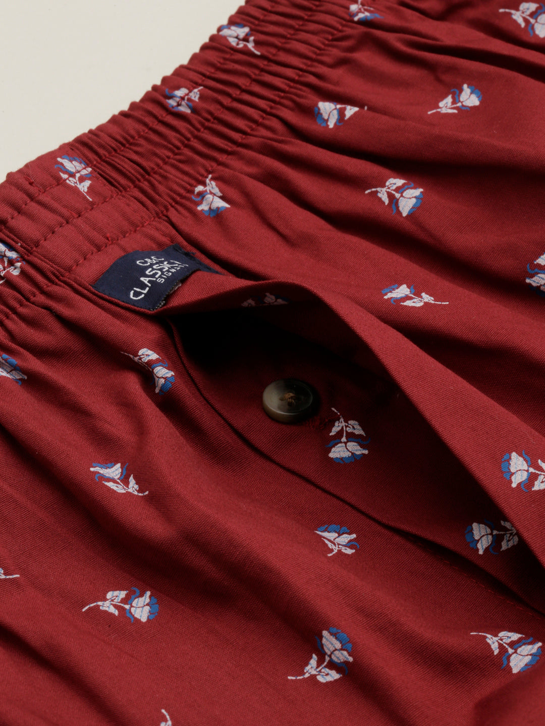 Classic Polo Men's All-Over Print/Solid Slim Fit Cotton Boxer Shorts Pack Of 2 | BXT-95-PRT-SLD