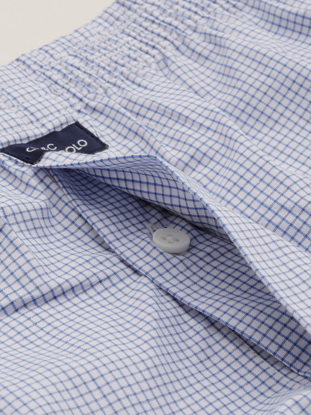 Classic Polo Men's All-Over Print/Checked Slim Fit Cotton Boxer Shorts Pack Of 2 | BXT-74-PRT-CHK