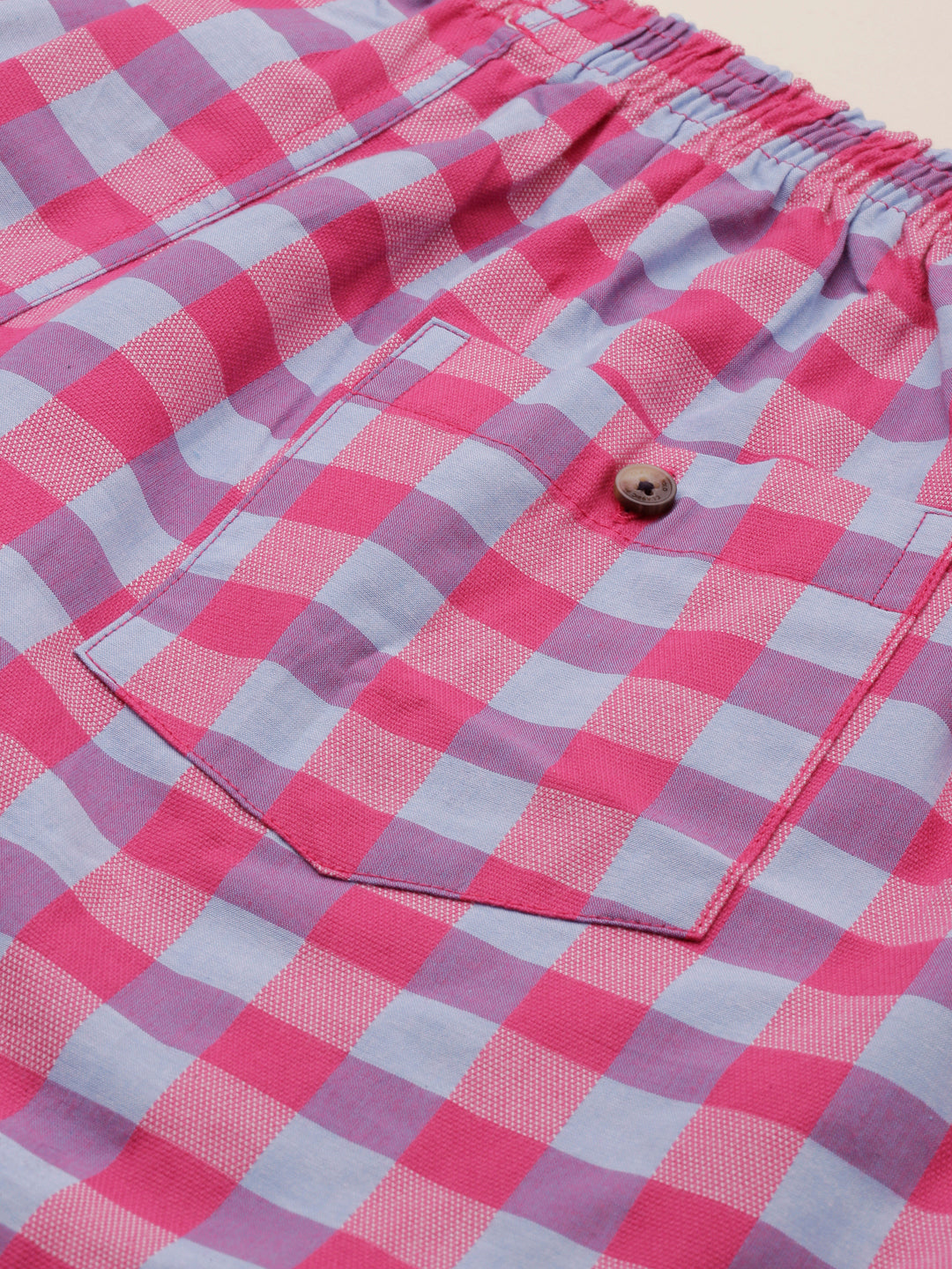 Classic Polo Men's All-Over Print/Checked Slim Fit Cotton Boxer Shorts Pack Of 2 | BXT-62-PRT-DBY