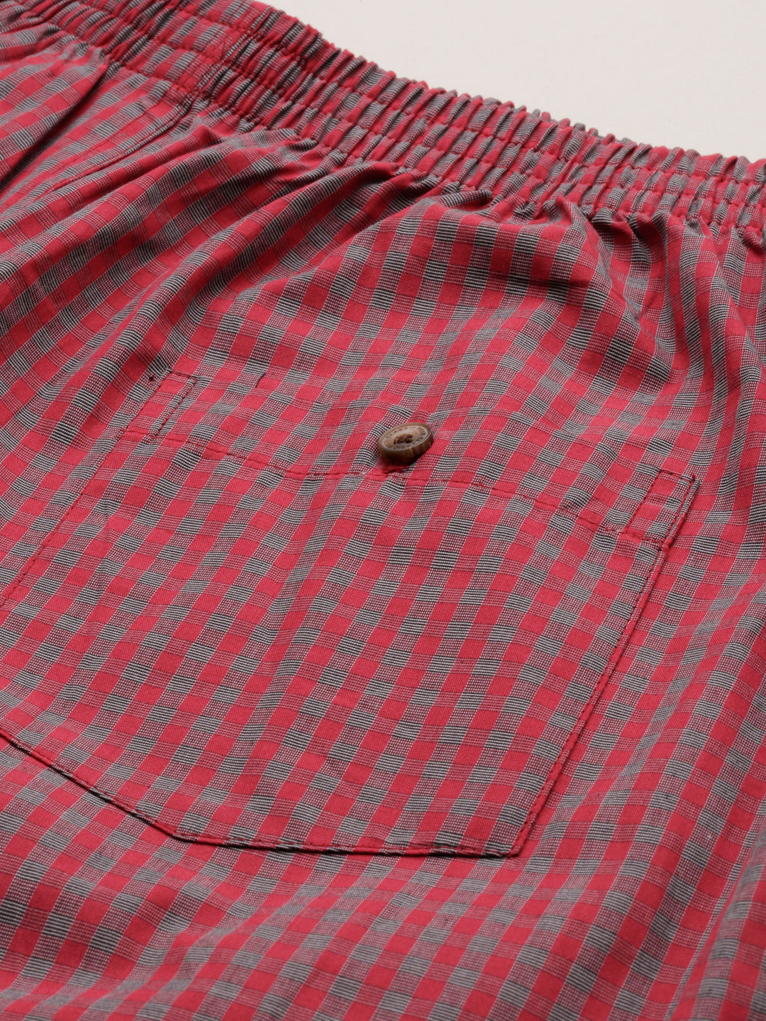 Classic Polo Men's Checked/All-Over Print Slim Fit Cotton Boxer Shorts Pack Of 2 | BXT-102-CHK-PRT