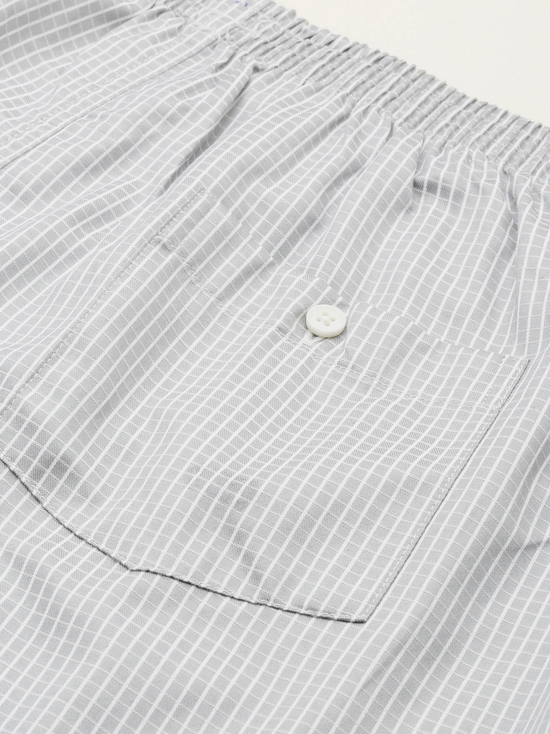 Classic Polo Men's Checked/All-Over Print Slim Fit Cotton Boxer Shorts Pack Of 2 | BXT-72-CHK-PRT