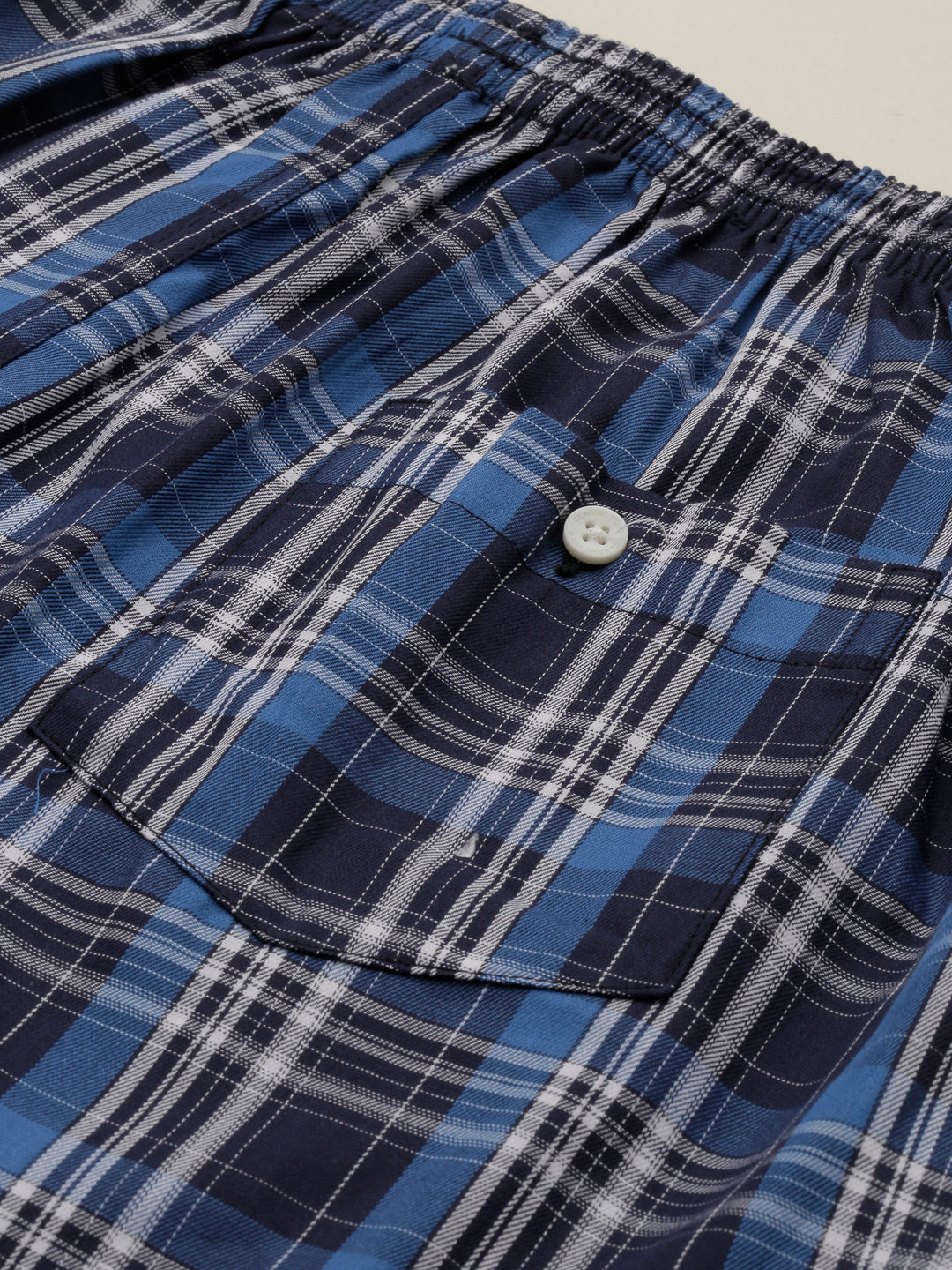 Classic Polo Men's All-Over Print/Checked Slim Fit Cotton Boxer Shorts Pack Of 2 | BXT-69-DBY-CHK