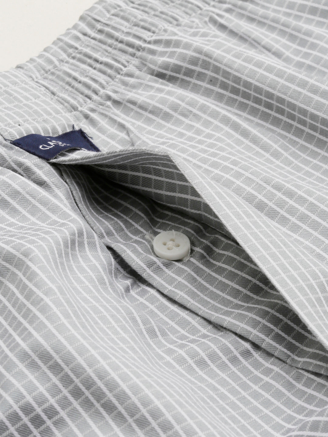 Classic Polo Men's Checked/All-Over Print Slim Fit Cotton Boxer Shorts Pack Of 2 | BXT-72-CHK-PRT