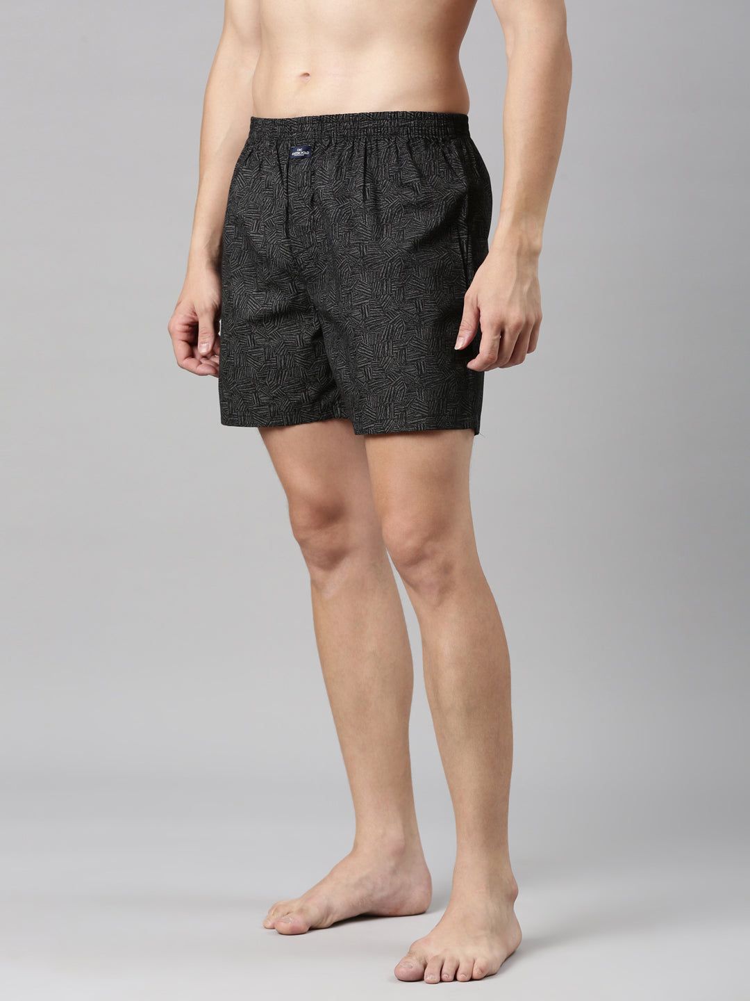 Classic Polo Men's All-Over Print Slim Fit Cotton Boxer Shorts Pack Of 2 | BXT-113-PRT-PRT