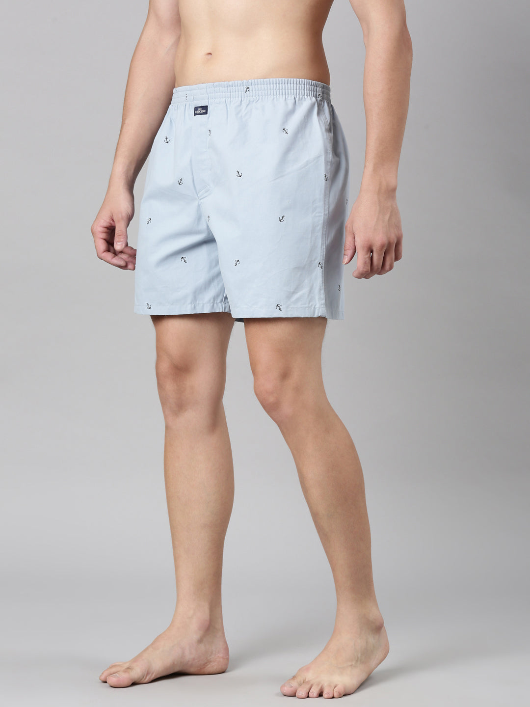 Classic Polo Men's All-Over Print Slim Fit Cotton Boxer Shorts Pack Of 2 | BXT-97-PRT-PRT