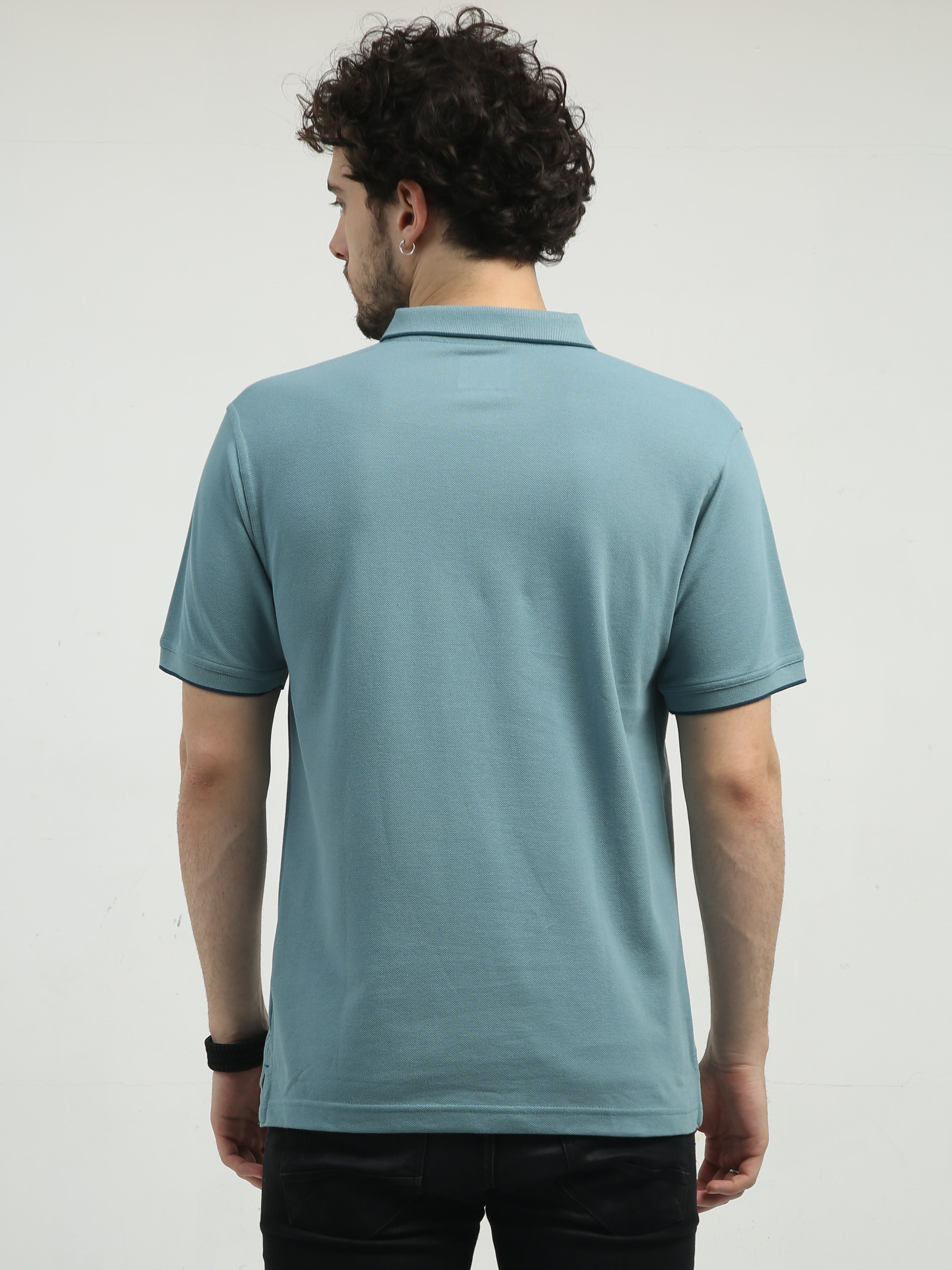 Classic Polo Men's Polo Neck Half Sleeve Authentic Fit Cotton T Shirt | TOY-NOVA-LAGOON