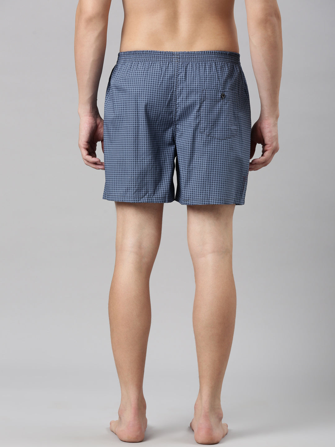 Classic Polo Men's Solid/All-Over Print Slim Fit Cotton Boxer Shorts Pack Of 2 | BXT-68-PRT-JAQ