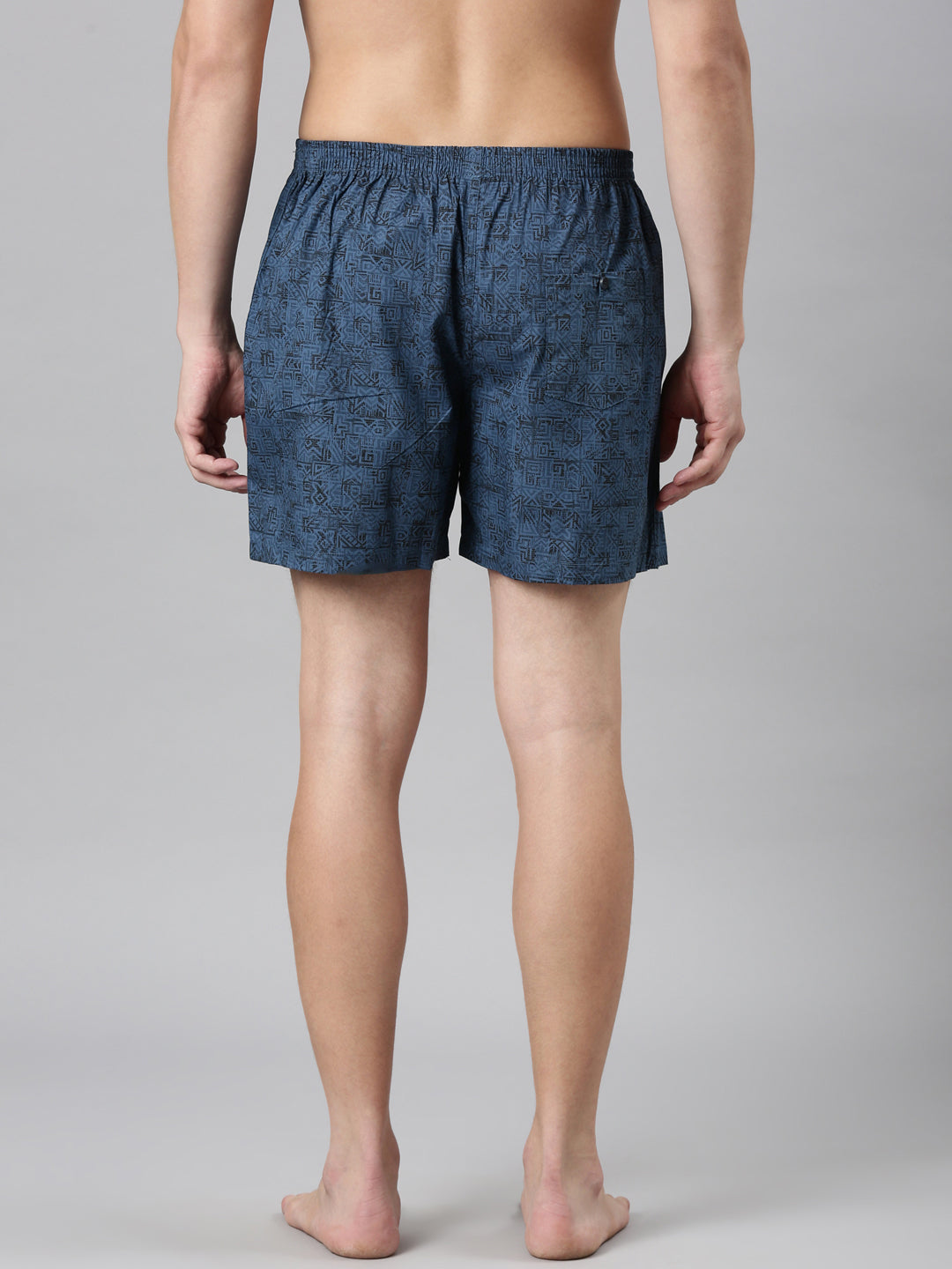Classic Polo Men's All-Over Print Slim Fit Cotton Boxer Shorts Pack Of 2 | BXT-114-PRT-PRT