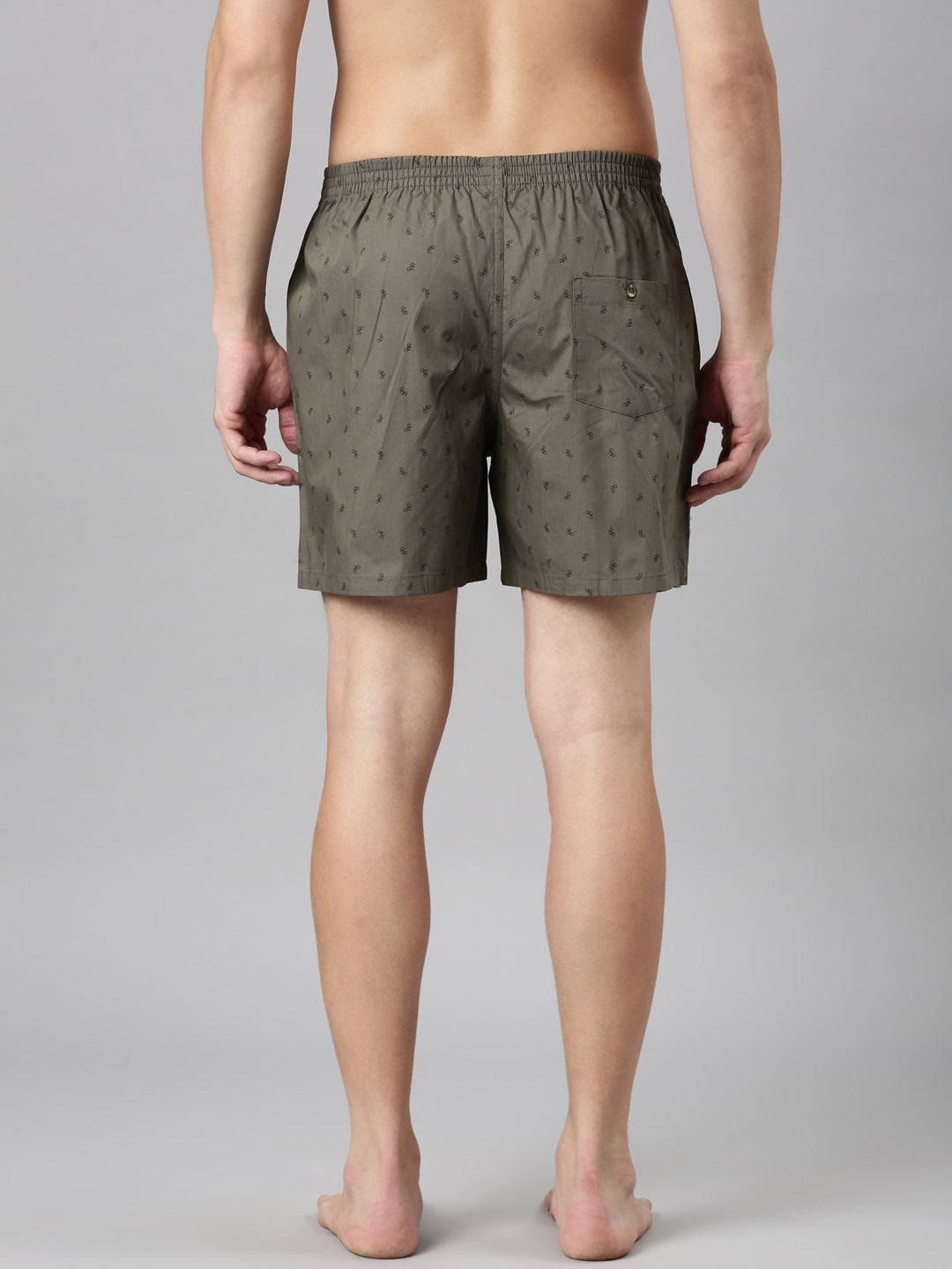 Classic Polo Men's Solid/All-Over Print Slim Fit Cotton Boxer Shorts Pack Of 2 | BXT-91-SLD-PRT