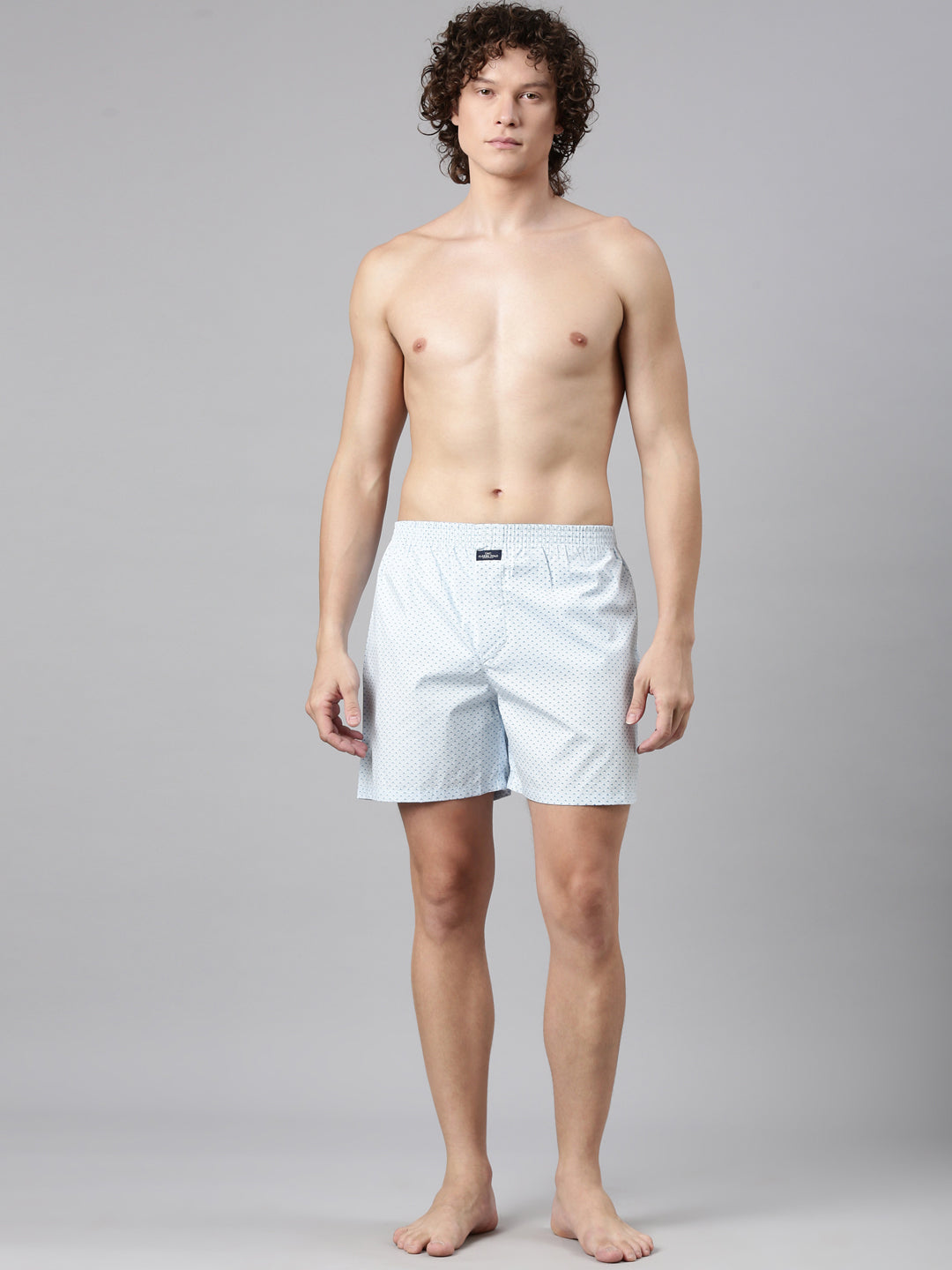 Classic Polo Men's All-Over Print Slim Fit Cotton Boxer Shorts Pack Of 2 | BXT-99-PRT-PRT