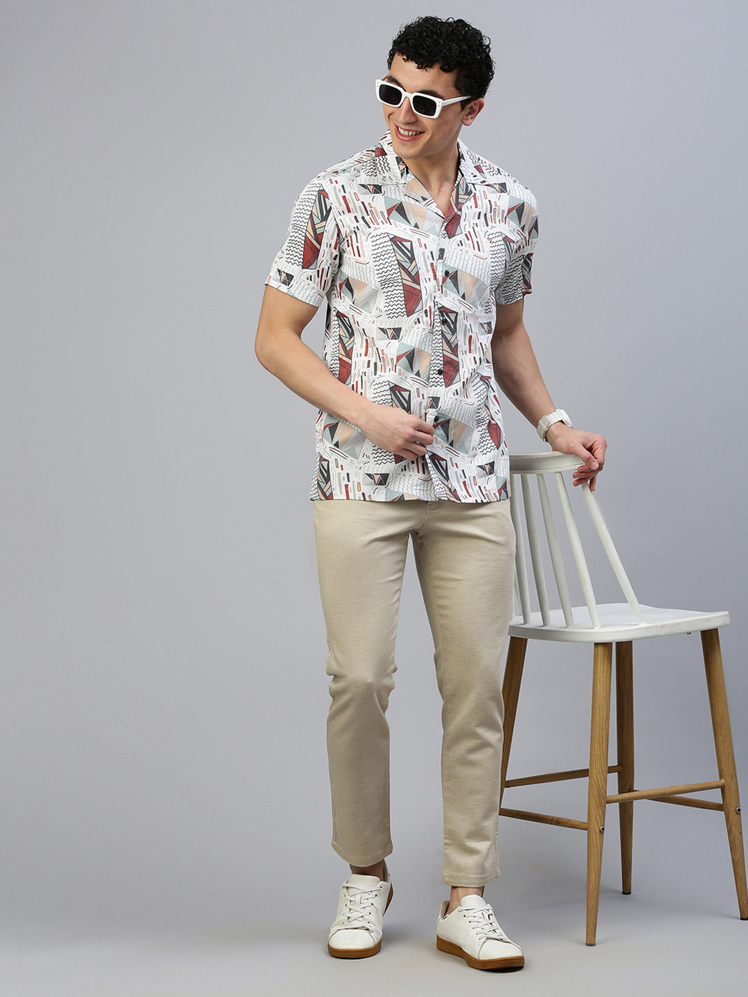 Classic Polo Men's Beige Slim Fit Solid Trouser||TQ1-CL-10 A-BEG-MF-LY