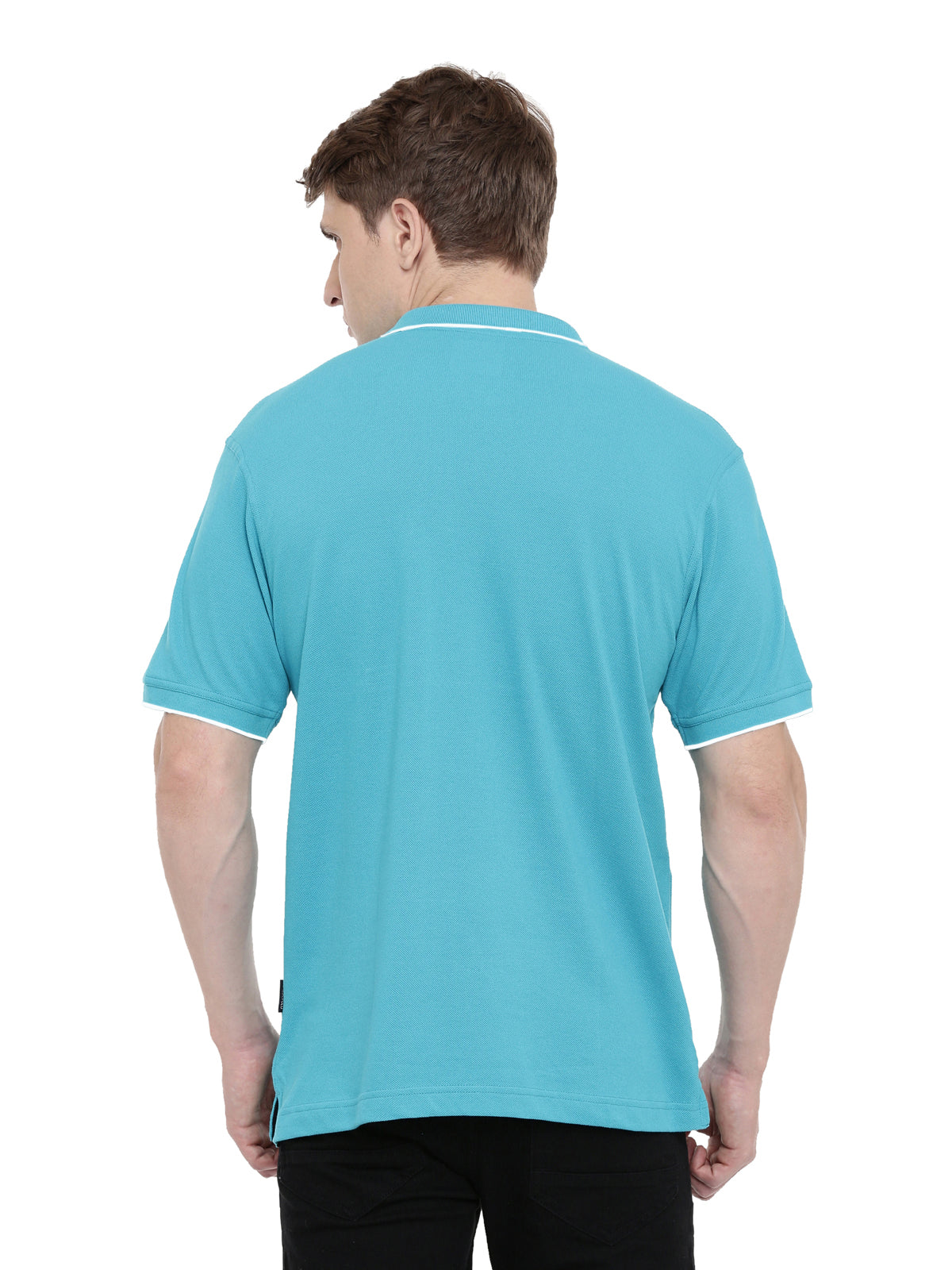 Classic Polo Men's Diva Blue Authentic Fit Polo T-Shirt | 4SSN 209