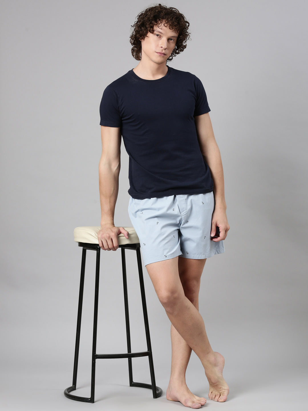 Classic Polo Men's All-Over Print Slim Fit Cotton Boxer Shorts Pack Of 2 | BXT-97-PRT-PRT