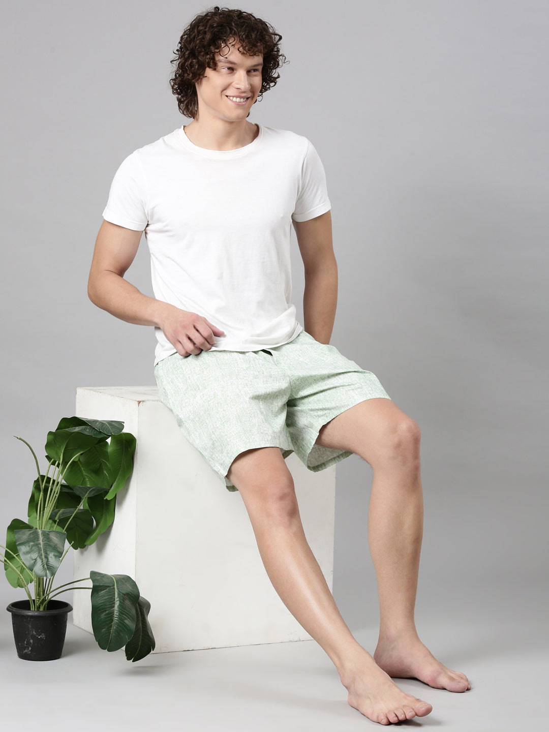Classic Polo Men's Solid/All-Over Print Slim Fit Cotton Boxer Shorts Pack Of 2 | BXT-100-SLD-PRT
