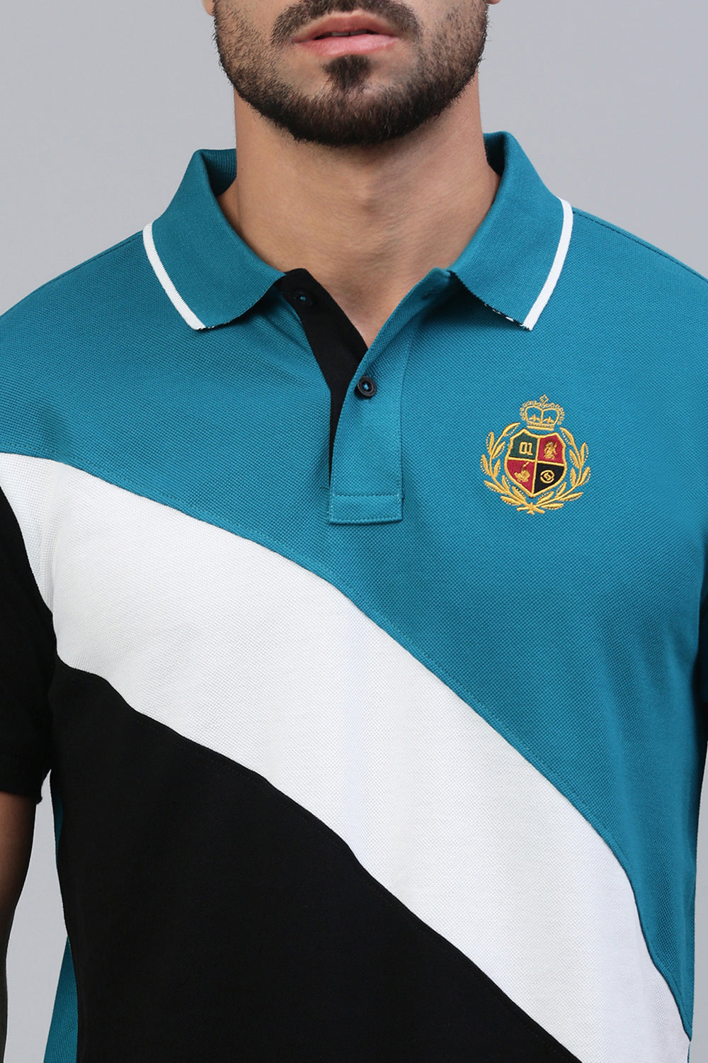 Classic Polo Men's Half Sleeve Multicolor Polo Neck Slim Fit Solid T-Shirt