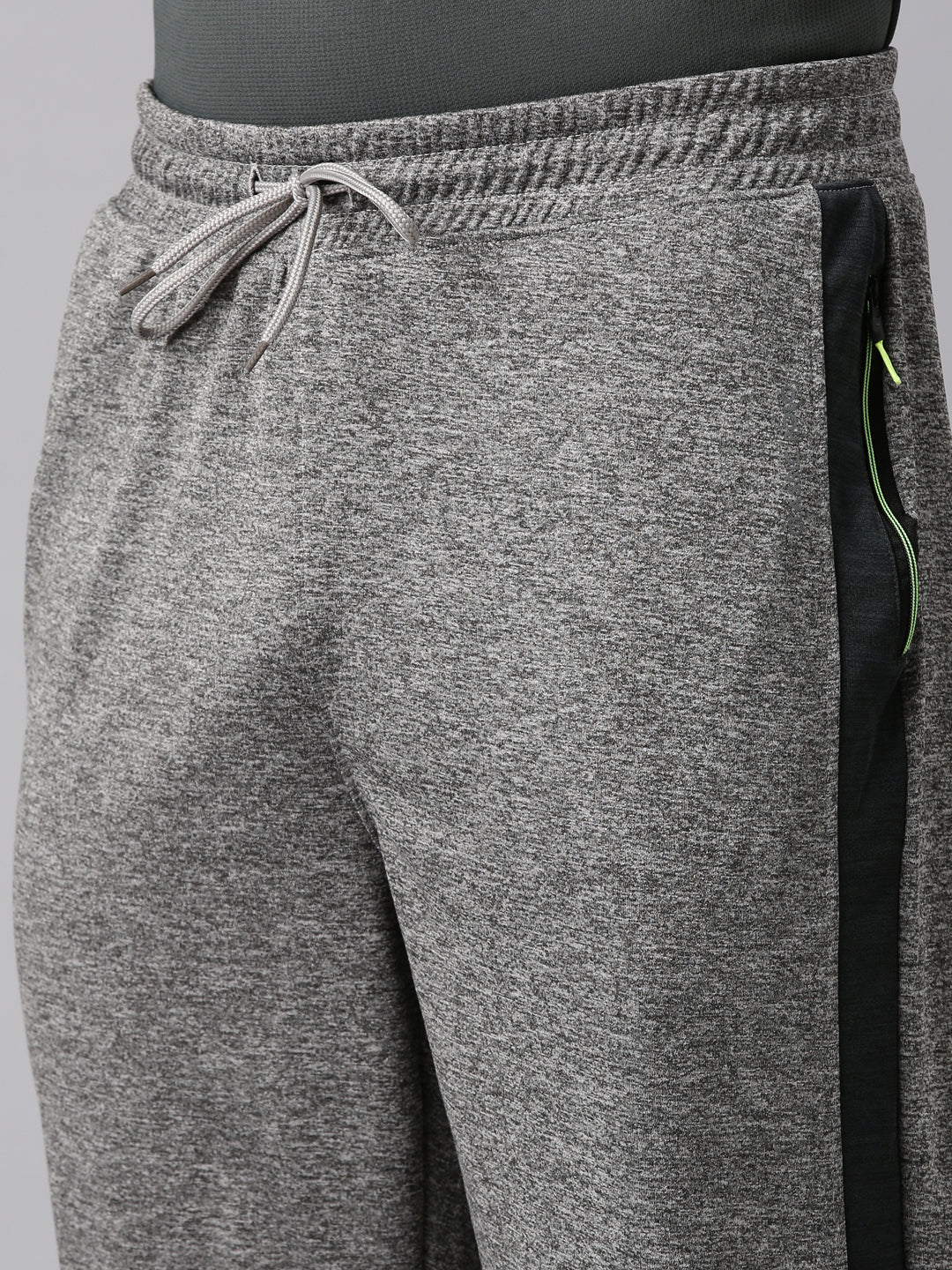 Classic Polo Men's Grey Slim Fit Solid Polyester Active Wear Trackpant | CP-SPZ-TP-01 C