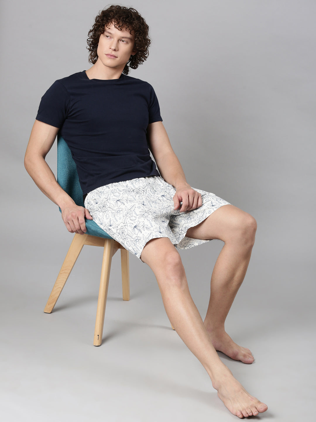 Classic Polo Men's Checked/All-Over Print Slim Fit Cotton Boxer Shorts Pack Of 2 | BXT-103-CHK-PRT