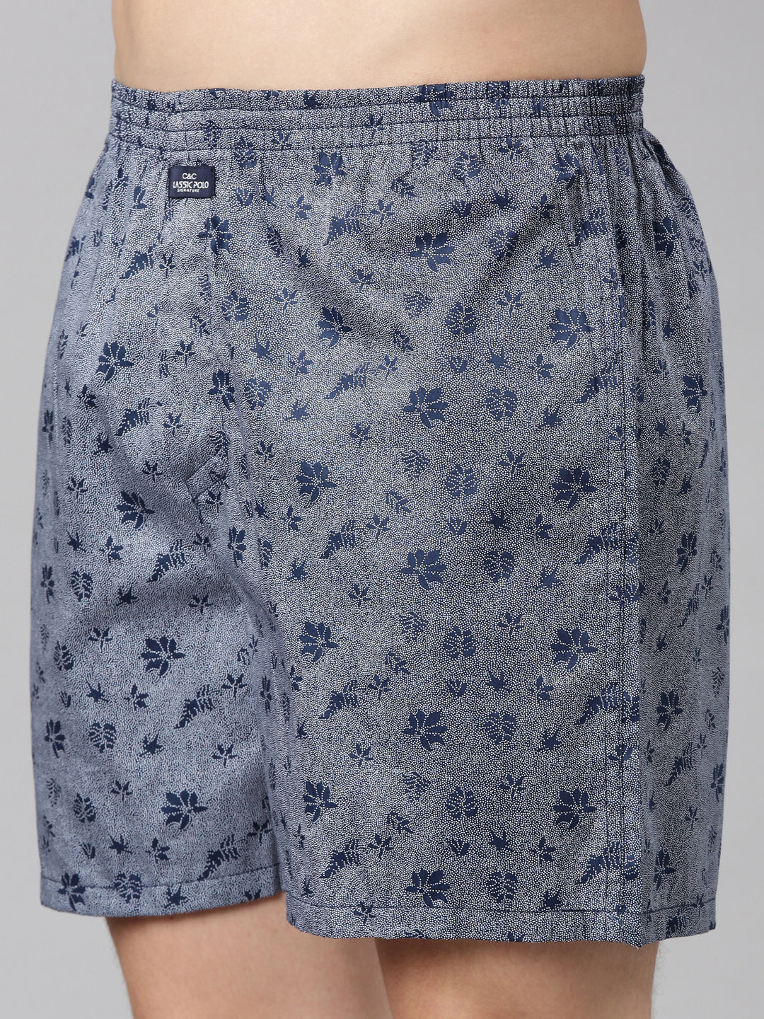 Classic Polo Men's All-Over Print Slim Fit Cotton Boxer Shorts Pack Of 2 | BXT-94-PRT-PRT