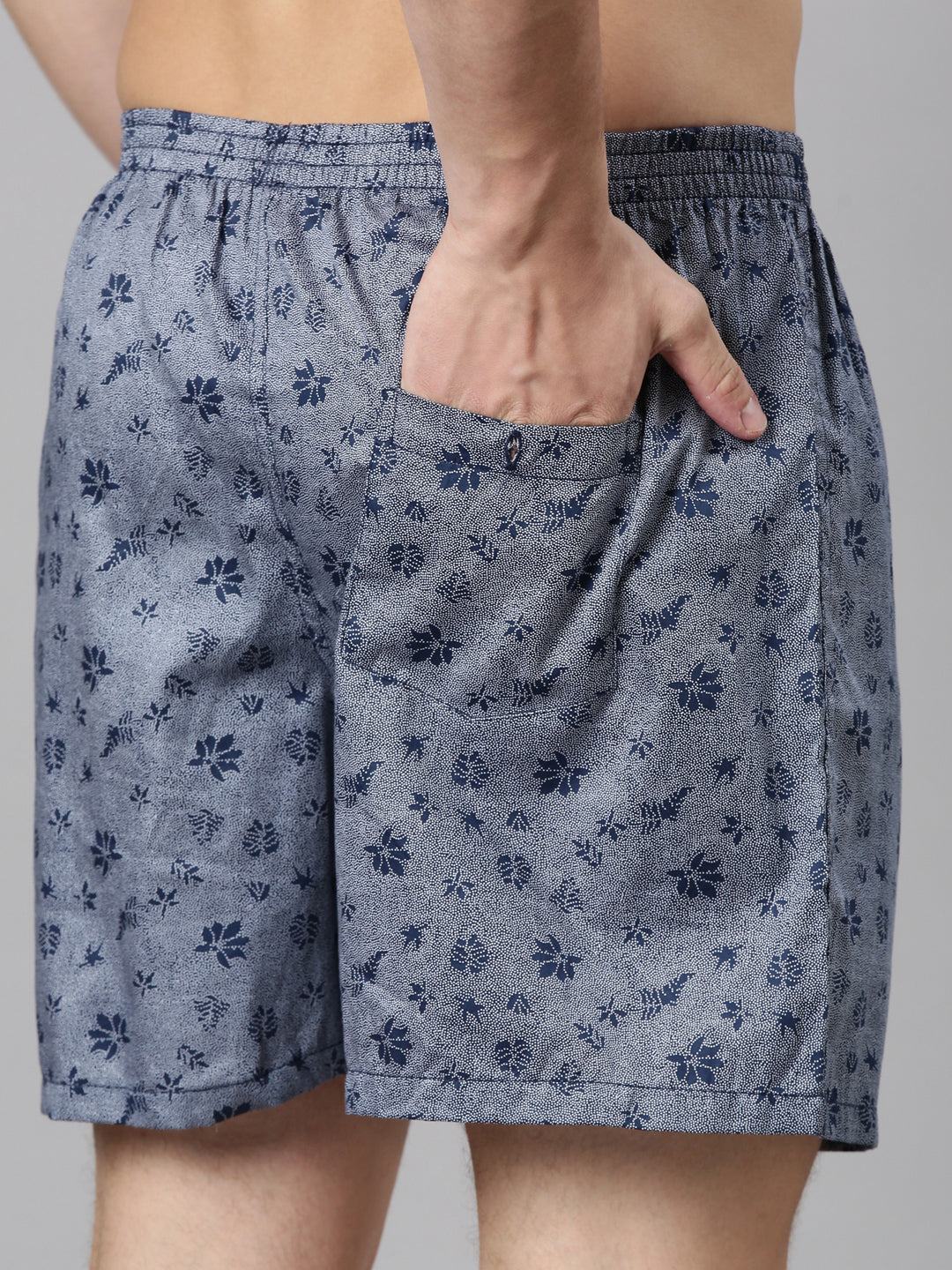 Classic Polo Men's All-Over Print Slim Fit Cotton Boxer Shorts Pack Of 2 | BXT-94-PRT-PRT