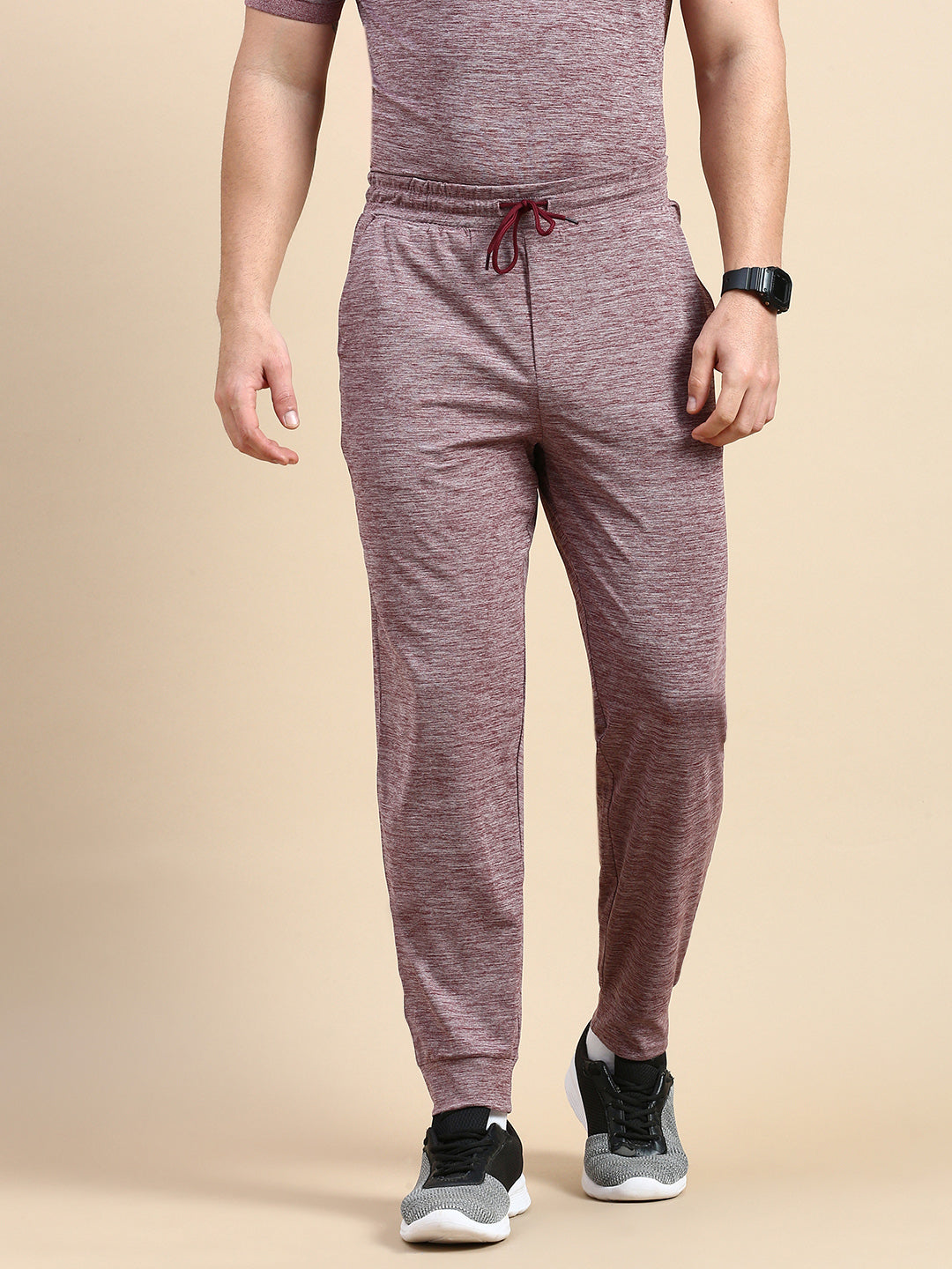 Classic Polo Men's Bottom Polyester Brown Slim Fit Active Wear Track Pants | GEN-X-TP-03 A