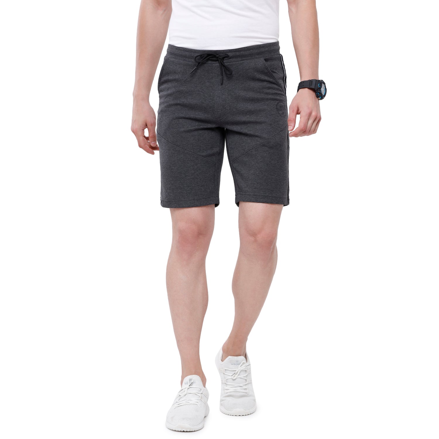 Classic Polo Men's Denim Melange Printed Slim Fit Stylish Shorts - Cielo - 03 A shorts Classic Polo 