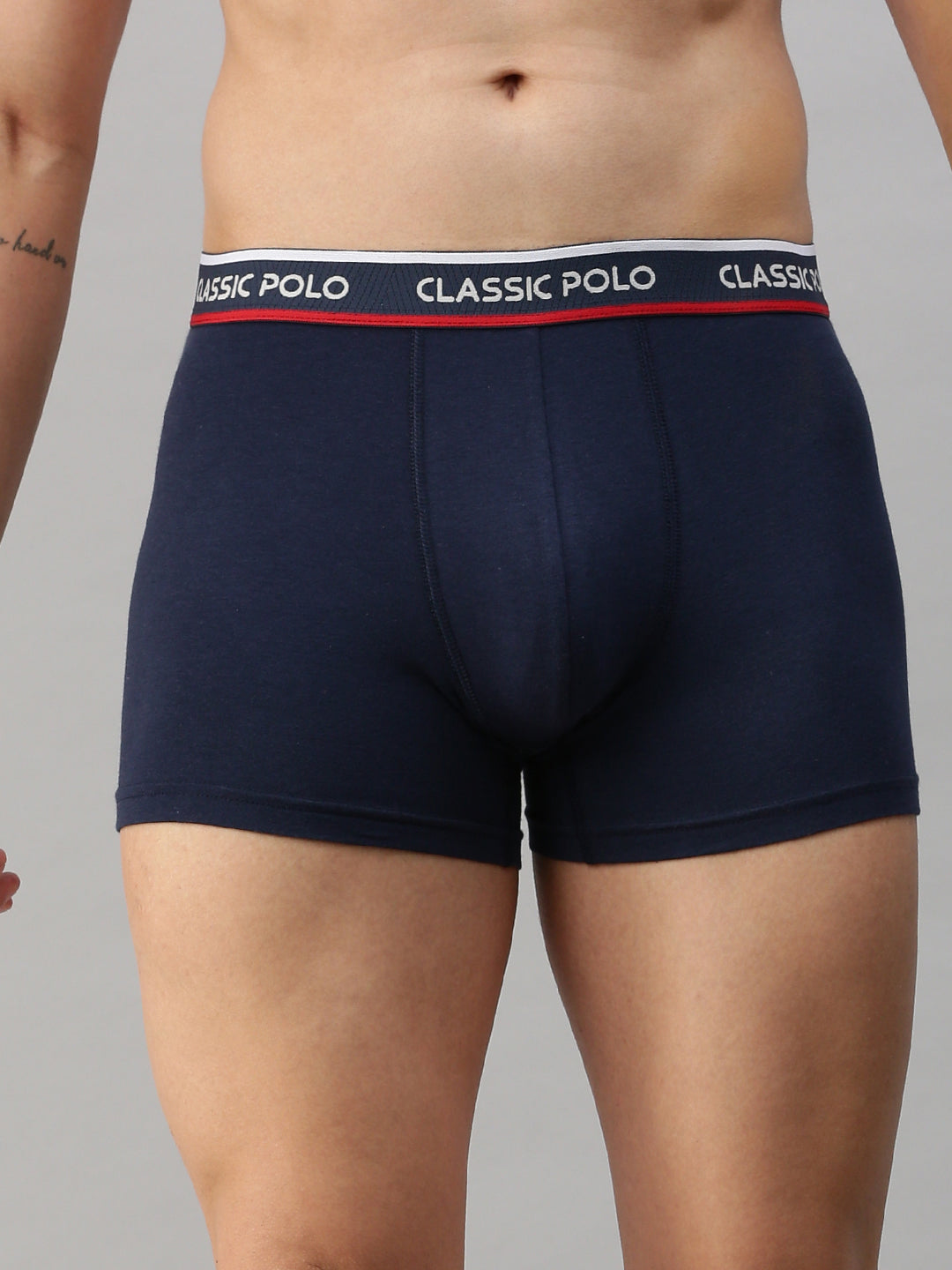 Classic Polo Men's Modal Solid Trunk | Glance - Blue