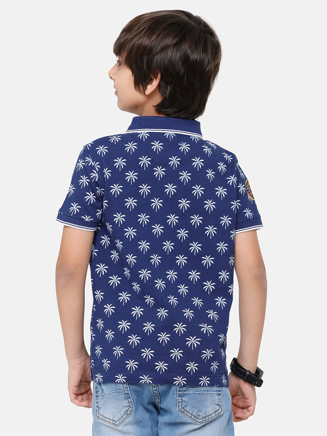 CP Boys Blue Slim Fit Polo Neck T-Shirt T-shirt Classic Polo 