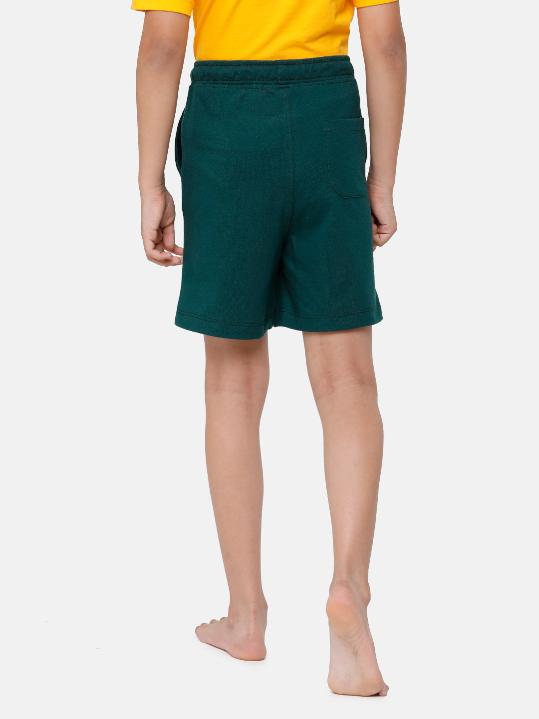 CP Boys Dark Blue Solid Slim Fit Shorts Shorts Classic Polo 