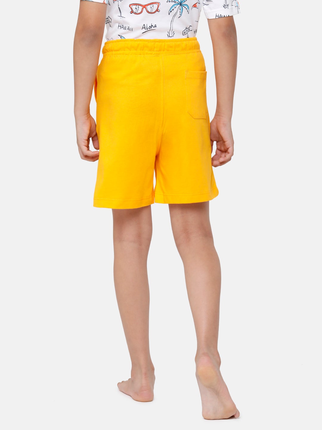 CP Boys 100% Cotton Solid Slim Fit Short (BBTS - 01 B) Shorts Classic Polo 