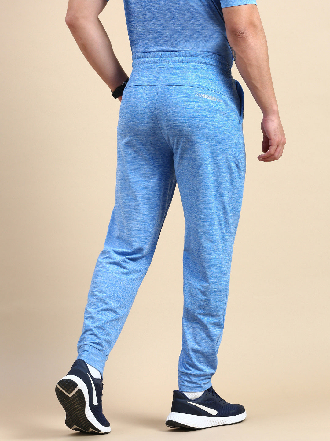 Classic Polo Men's Bottom Polyester Blue Slim Fit Active Wear Track Pants | GEN-X-TP-03 B