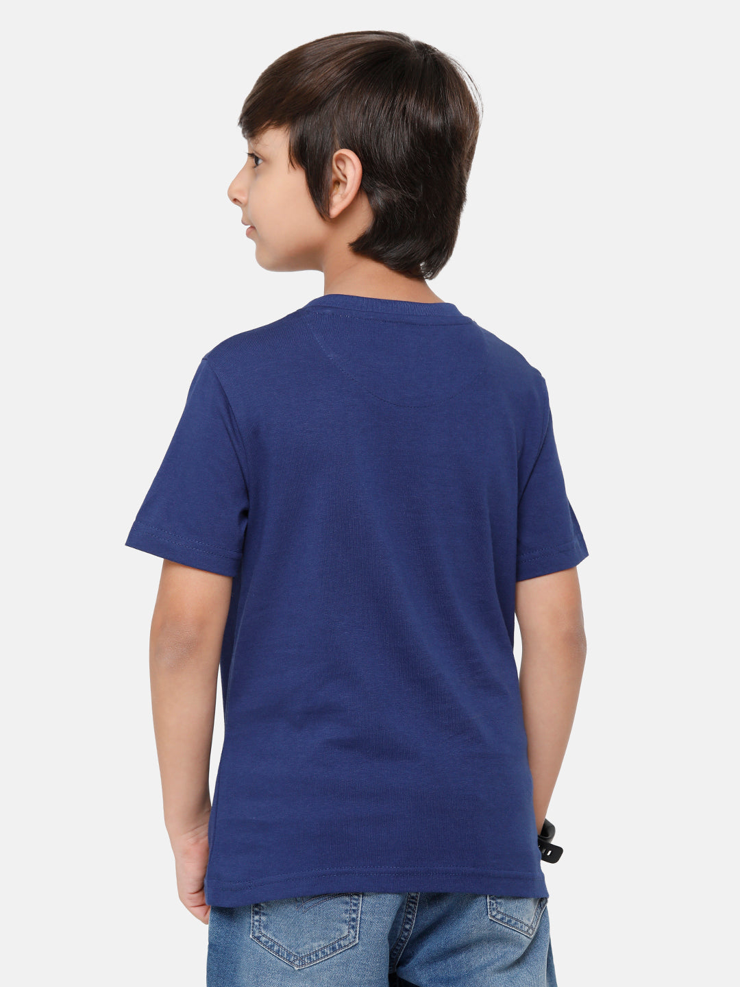 CP Boys Blue Slim Fit Round Neck T-Shirt T-shirt Classic Polo 