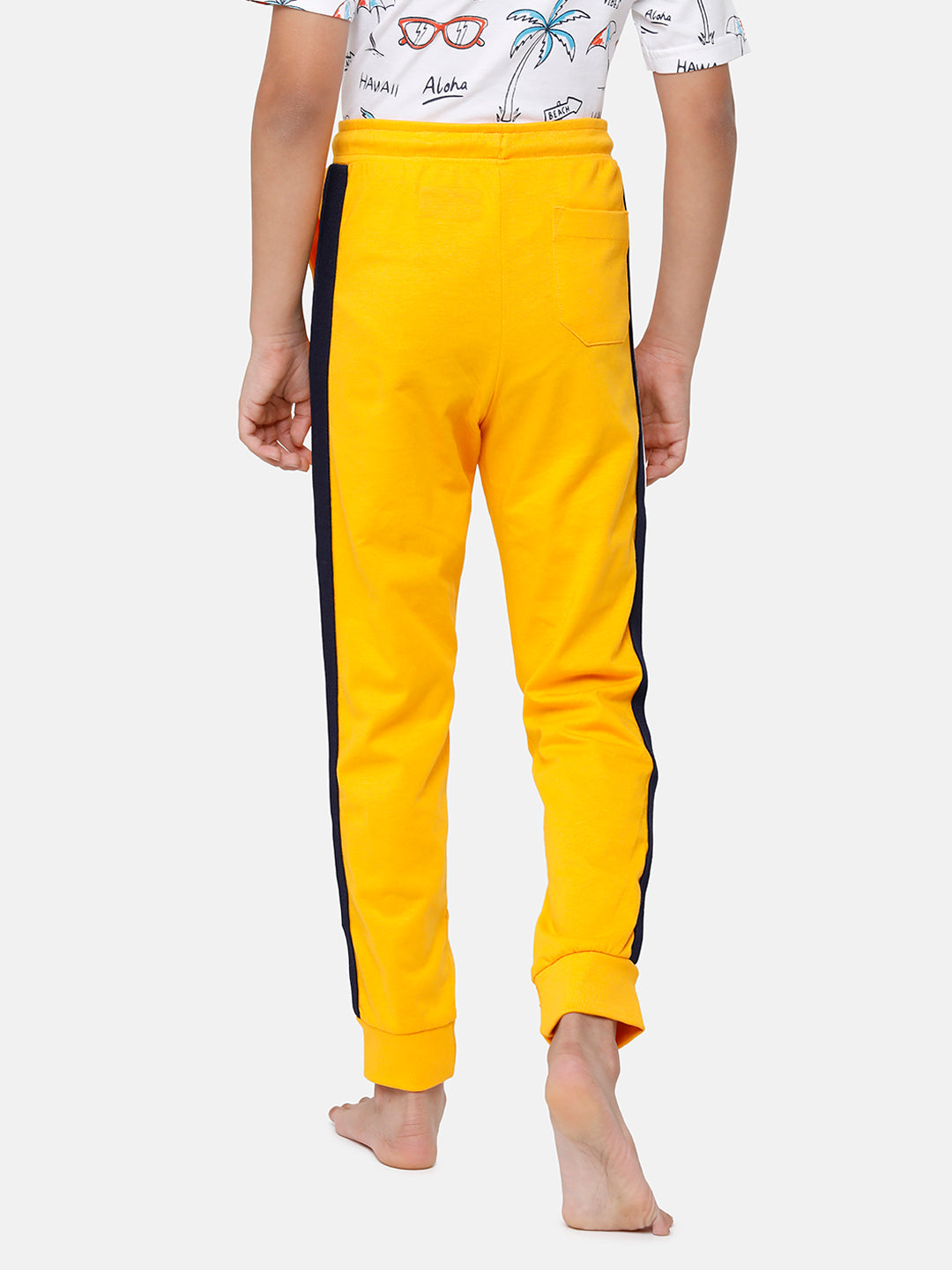 Buy Men's Yellow Relaxed Fit Track Pants Online at Bewakoof