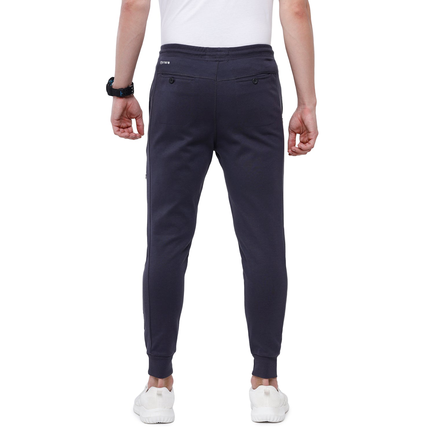 Classic Polo Men's India Ink Solid Mélange Slim Fit Stylish Jogger Pant - Gioz-03 B Track Pants Classic Polo 