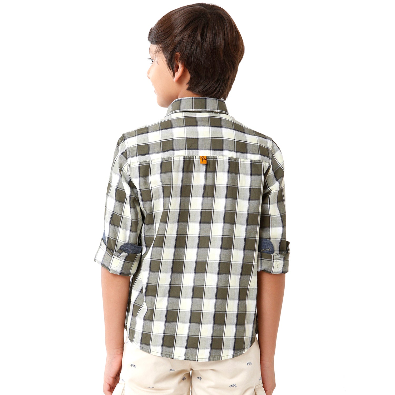 Classic Polo Bro Boys Checked Full Sleeve Slim Fit Multicolor Shirt - BBSH S1 16 B Shirts Classic Polo 